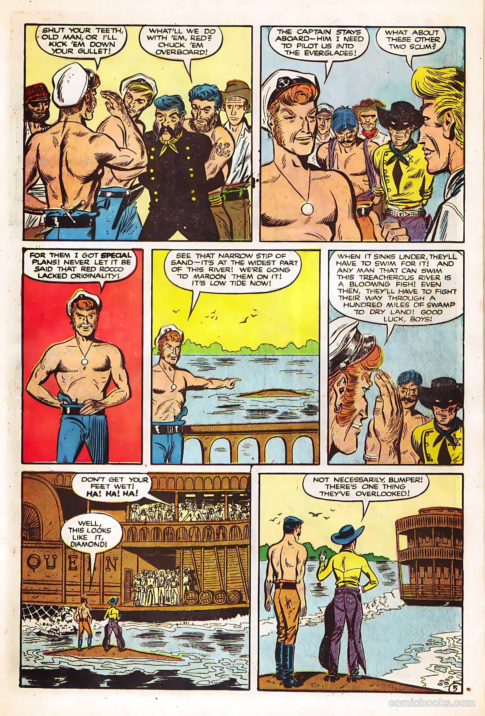 Black Diamond Western #23 (1949, Lev Gleason Publications, Inc.) — page 35 of 52