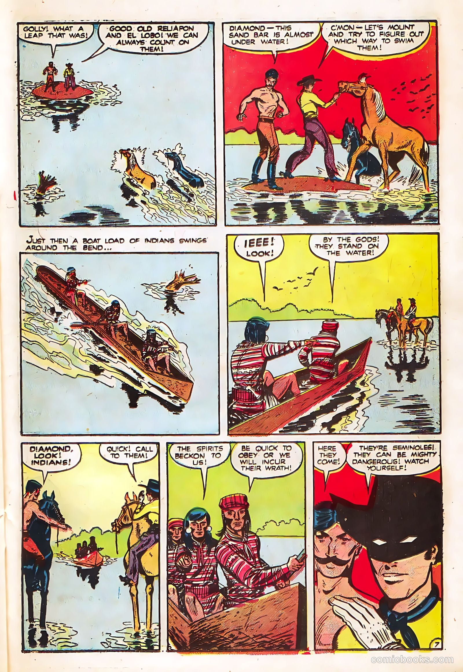 Black Diamond Western #23 (1949, Lev Gleason Publications, Inc.) — page 37 of 52