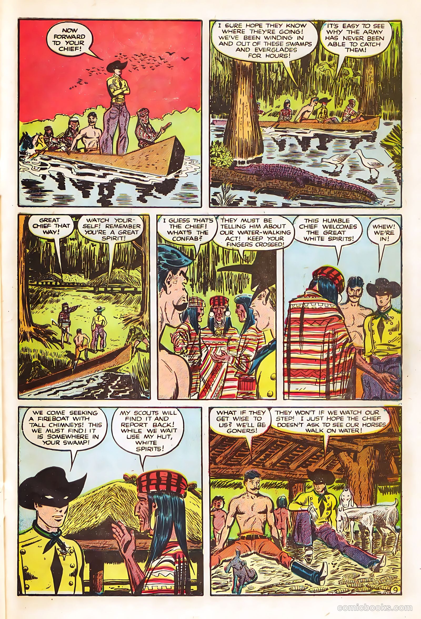 Black Diamond Western #23 (1949, Lev Gleason Publications, Inc.) — page 39 of 52