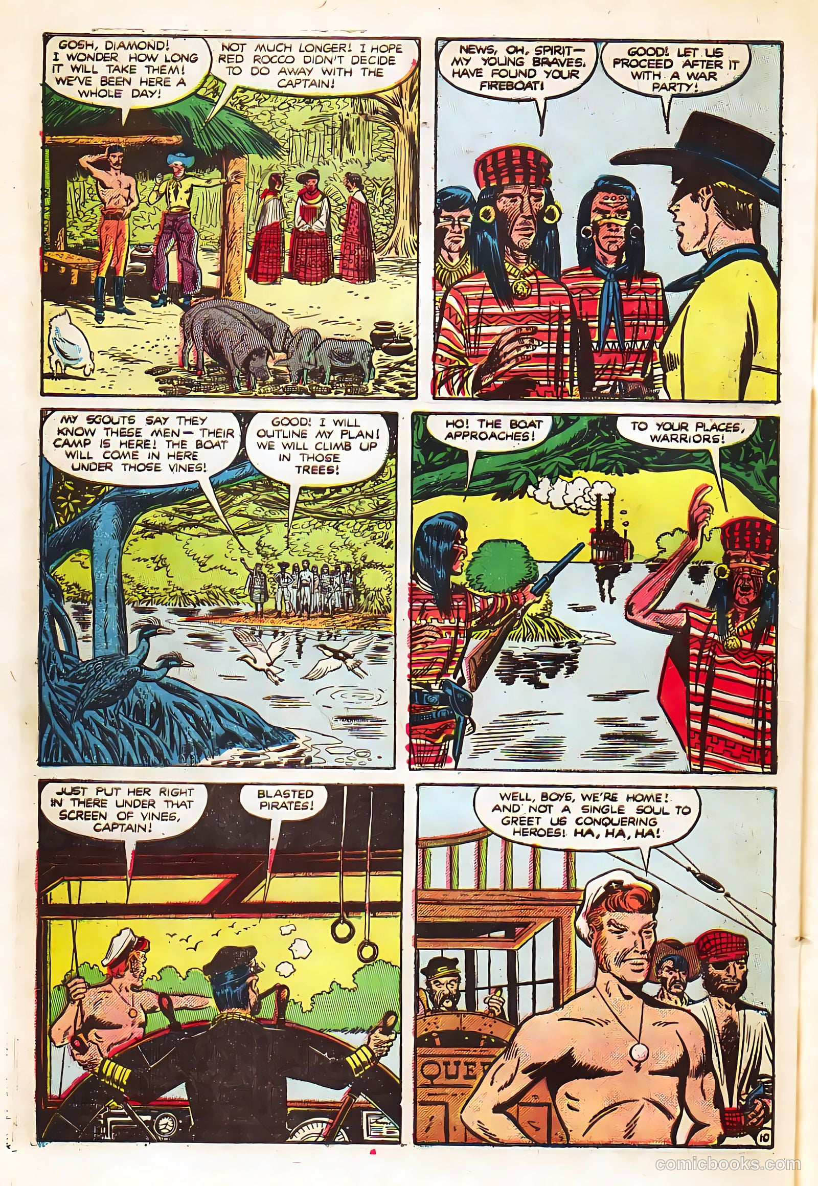 Black Diamond Western #23 (1949, Lev Gleason Publications, Inc.) — page 40 of 52