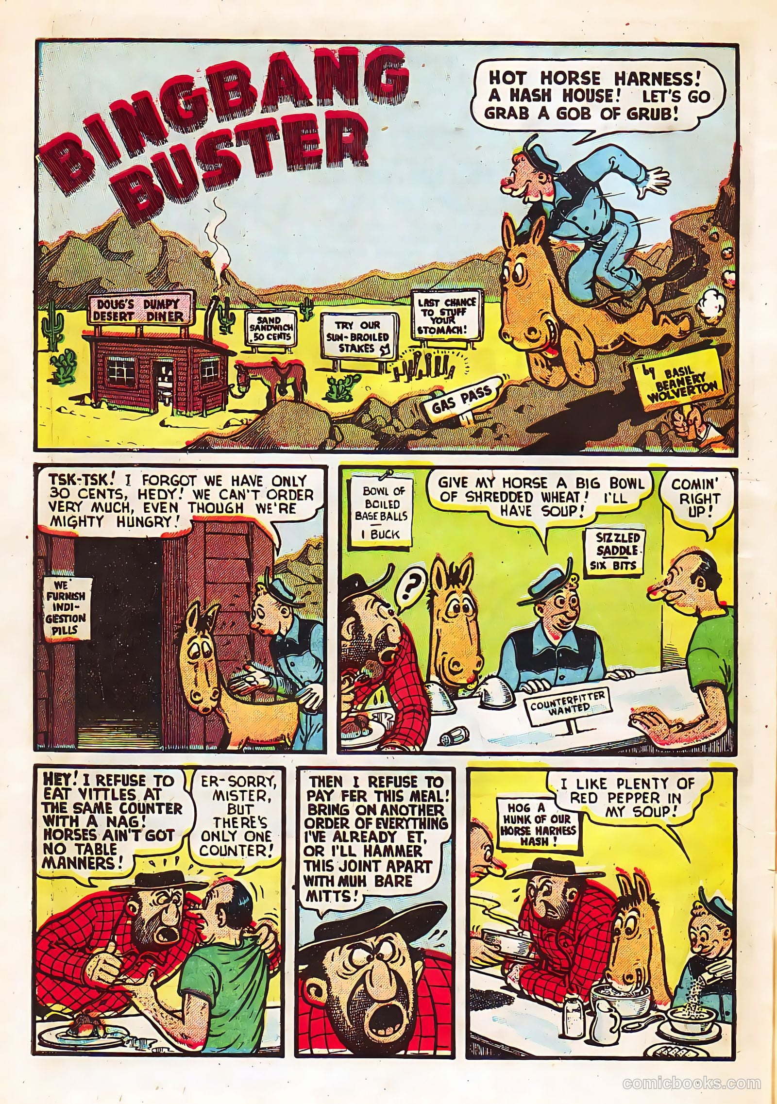 Black Diamond Western #23 (1949, Lev Gleason Publications, Inc.) — page 46 of 52
