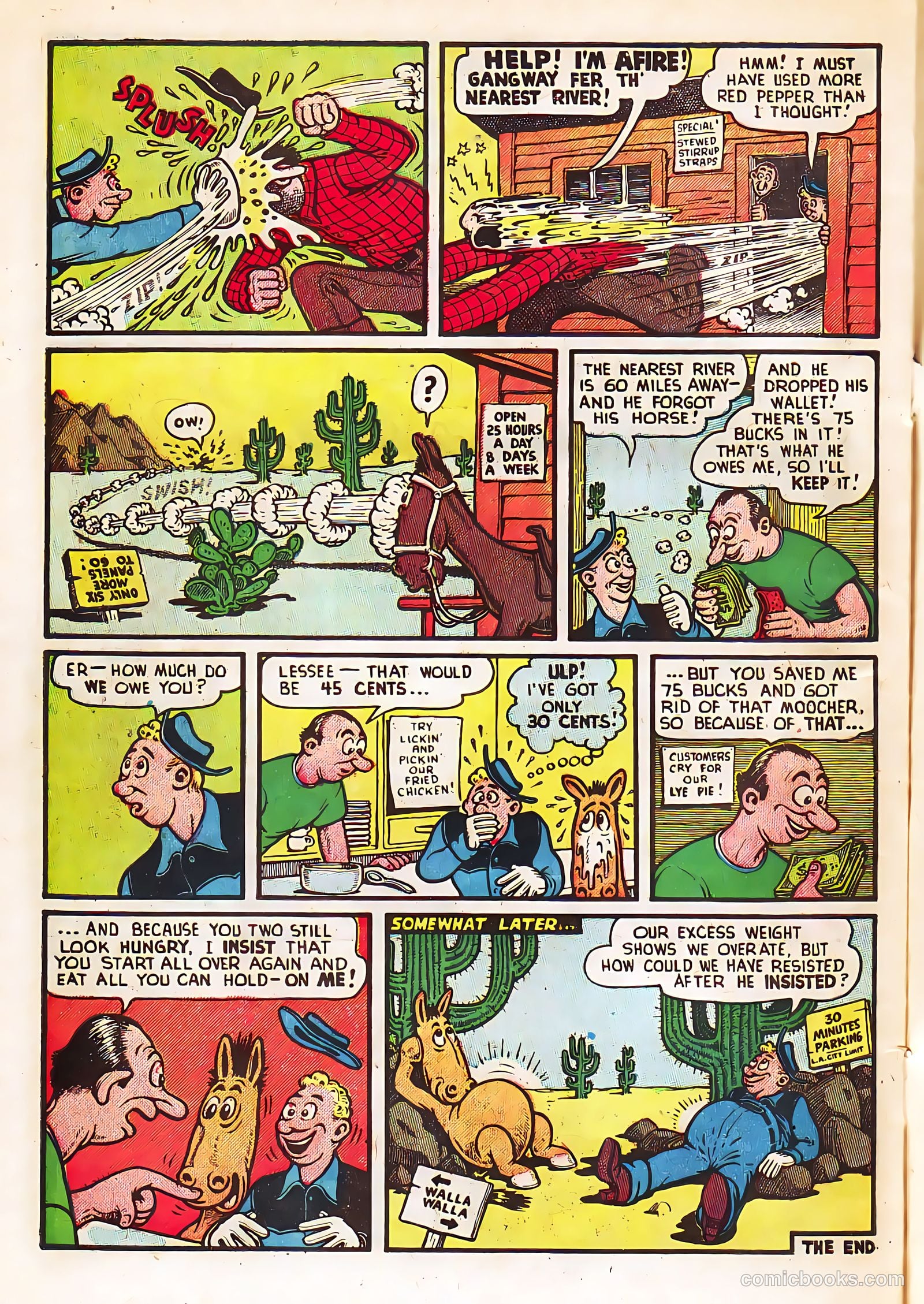 Black Diamond Western #23 (1949, Lev Gleason Publications, Inc.) — page 48 of 52