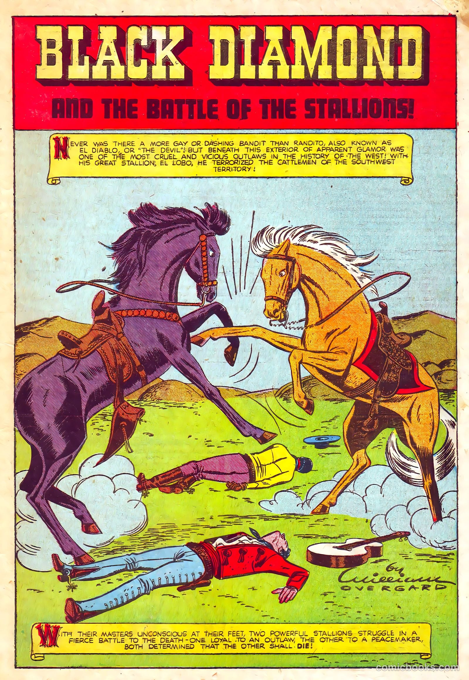 Black Diamond Western #16 (1949, Lev Gleason Publications, Inc.) — page 3 of 52
