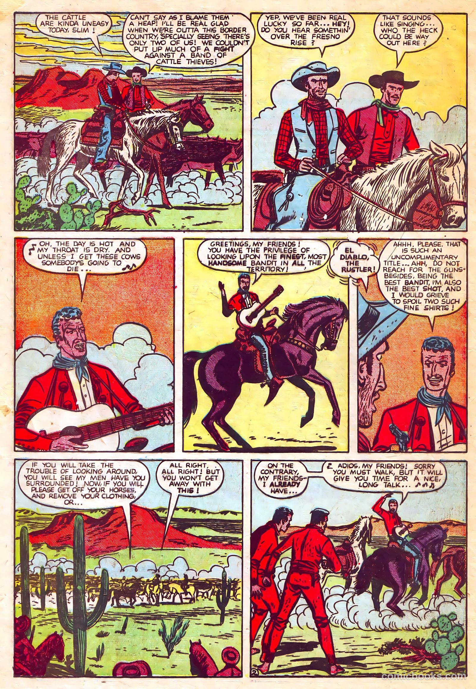 Black Diamond Western #16 (1949, Lev Gleason Publications, Inc.) — page 4 of 52