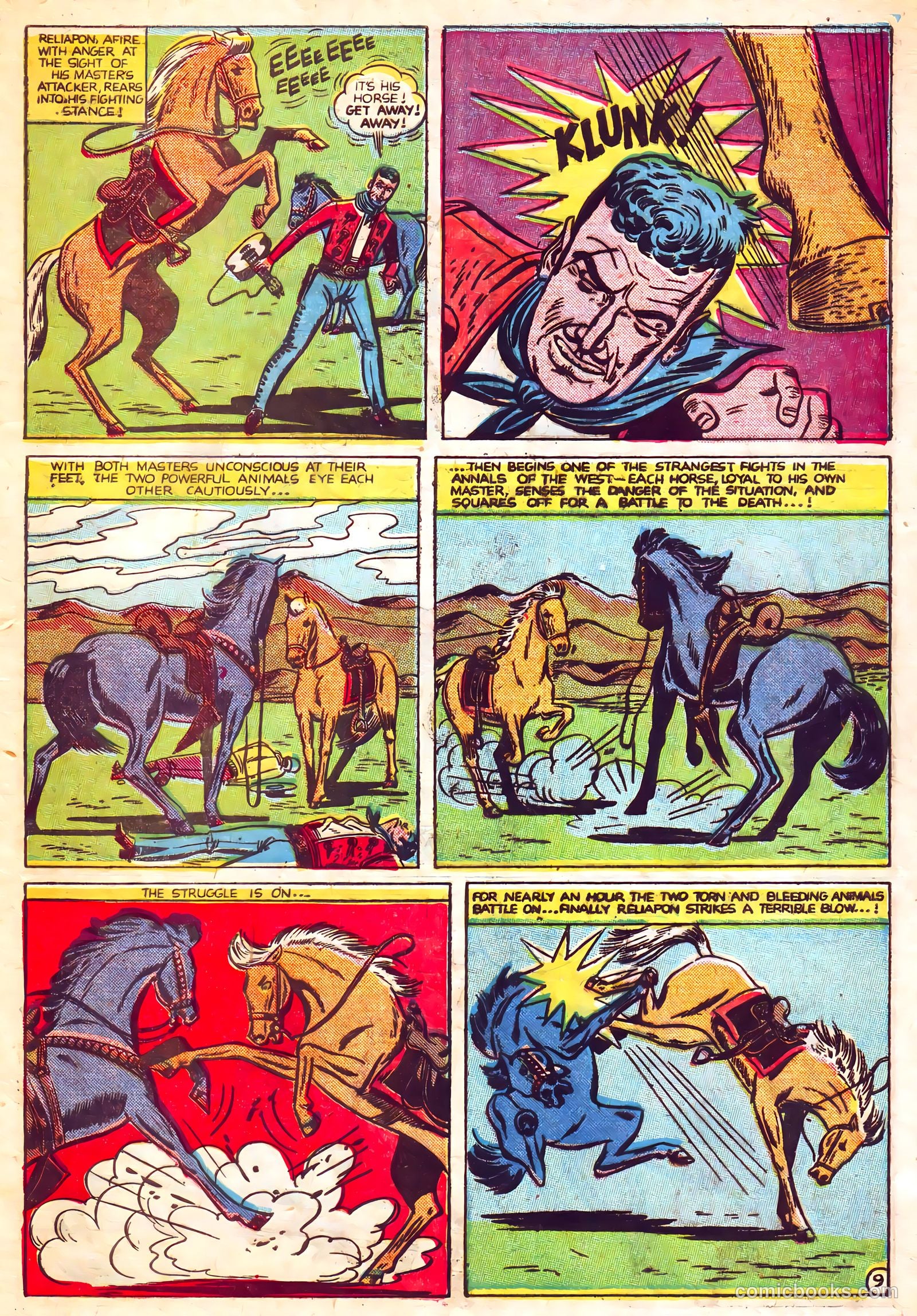 Black Diamond Western #16 (1949, Lev Gleason Publications, Inc.) — page 11 of 52