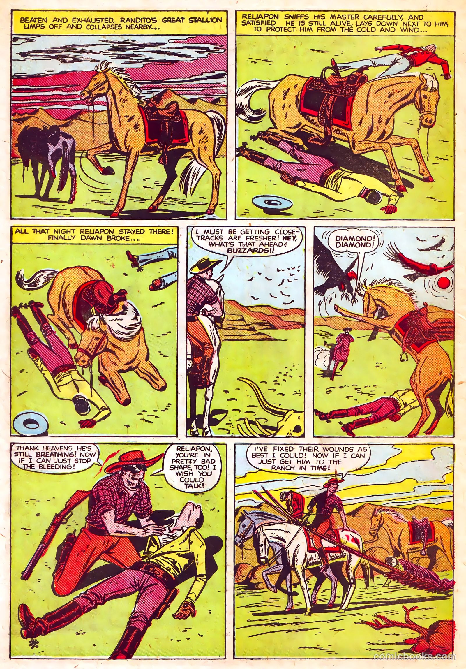 Black Diamond Western #16 (1949, Lev Gleason Publications, Inc.) — page 12 of 52