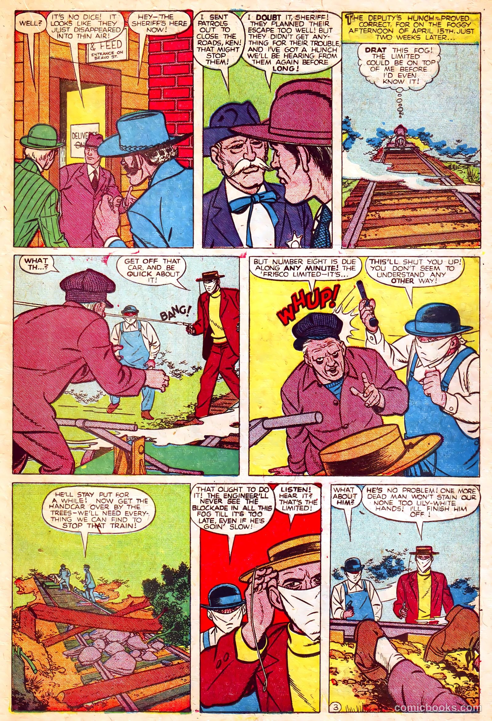 Black Diamond Western #16 (1949, Lev Gleason Publications, Inc.) — page 19 of 52