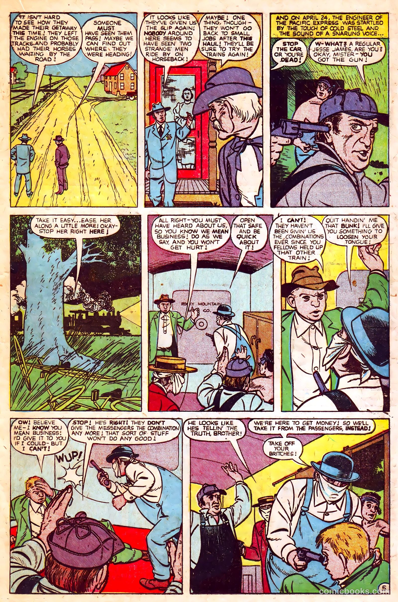 Black Diamond Western #16 (1949, Lev Gleason Publications, Inc.) — page 21 of 52