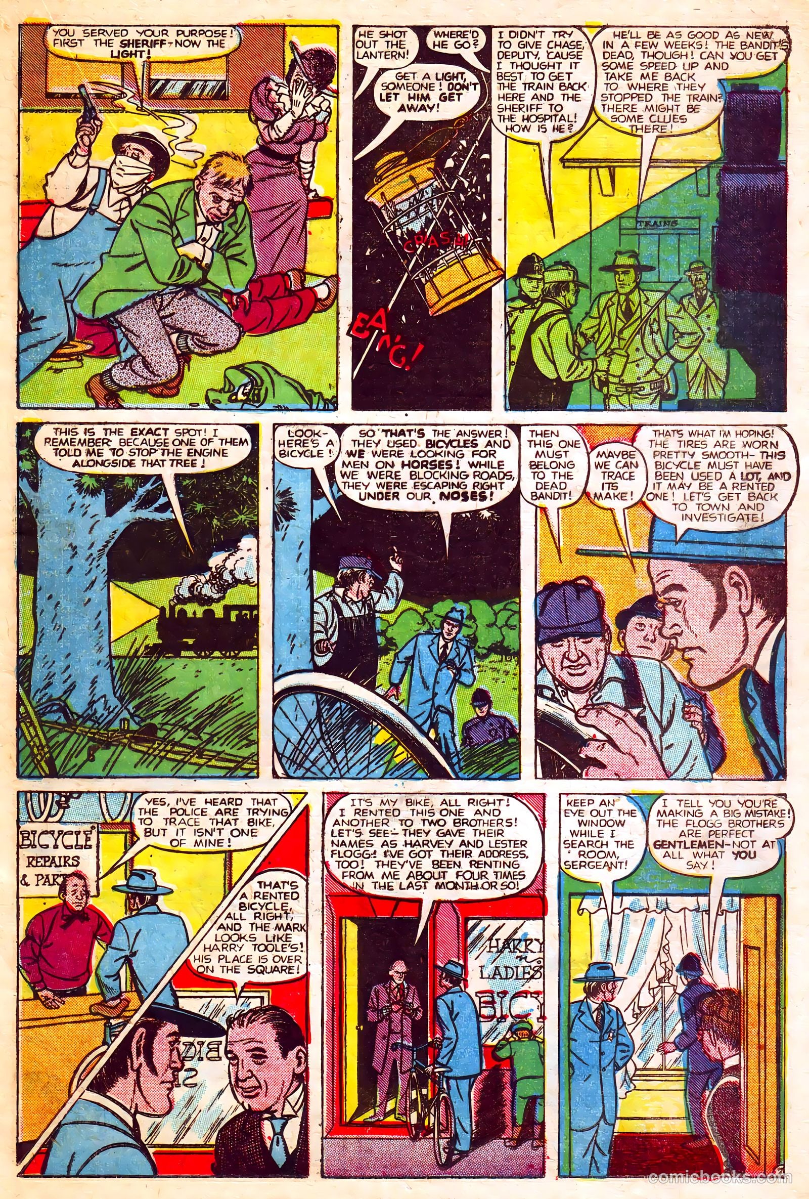 Black Diamond Western #16 (1949, Lev Gleason Publications, Inc.) — page 23 of 52