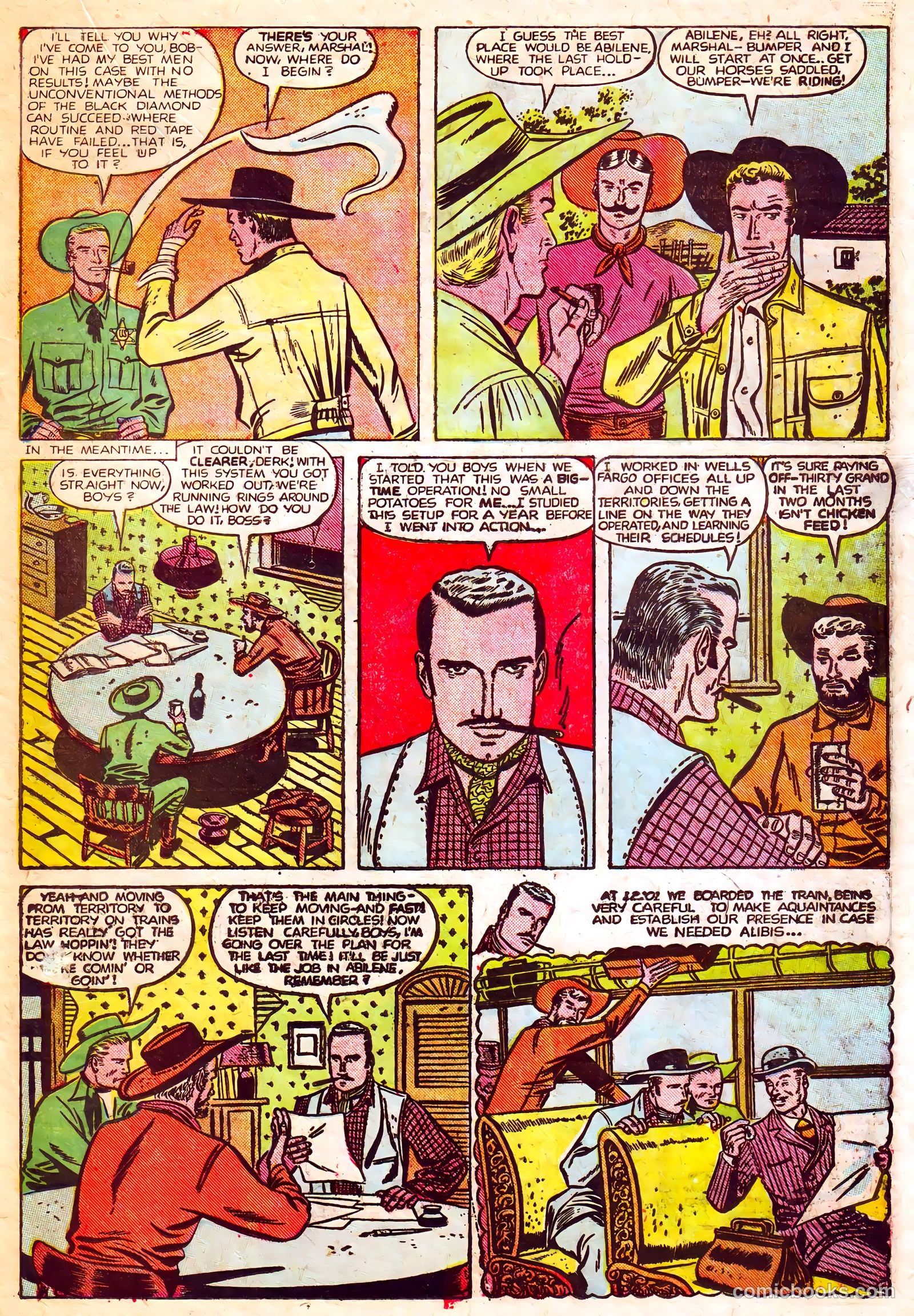 Black Diamond Western #16 (1949, Lev Gleason Publications, Inc.) — page 28 of 52