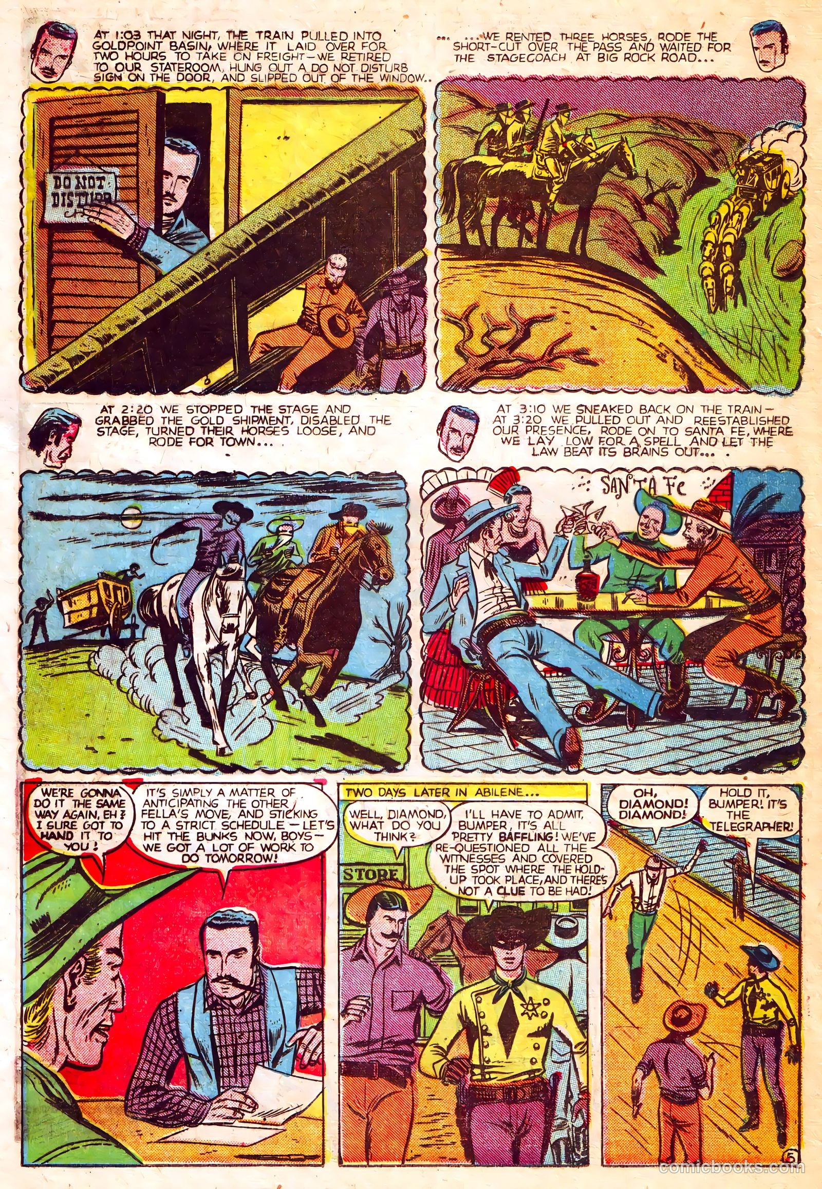 Black Diamond Western #16 (1949, Lev Gleason Publications, Inc.) — page 29 of 52