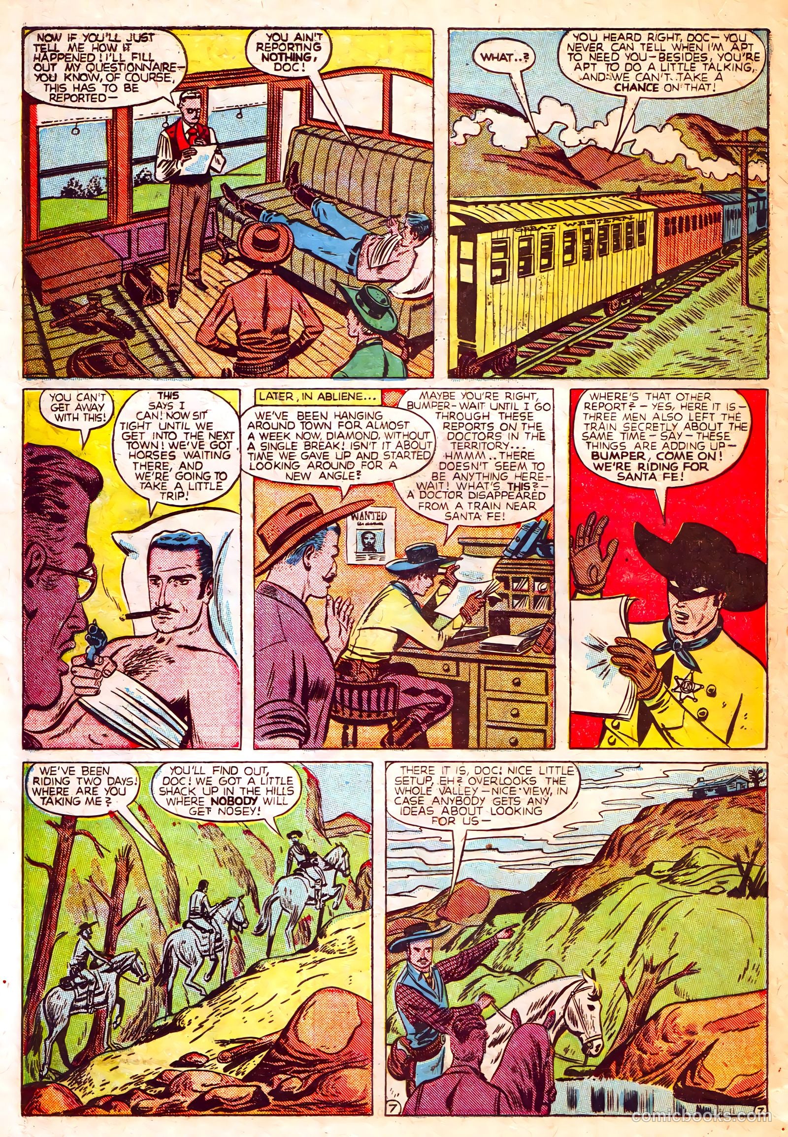 Black Diamond Western #16 (1949, Lev Gleason Publications, Inc.) — page 31 of 52