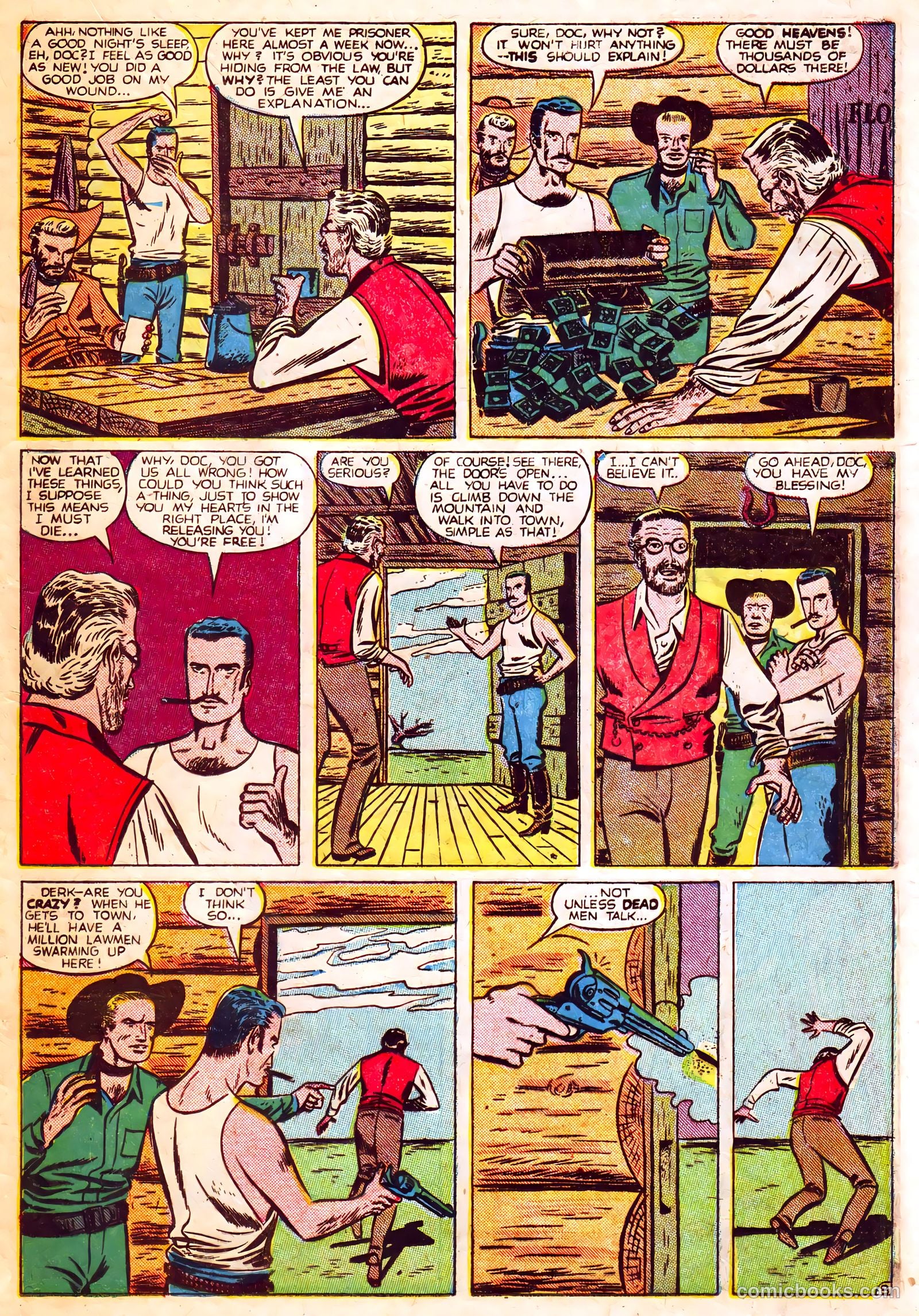 Black Diamond Western #16 (1949, Lev Gleason Publications, Inc.) — page 32 of 52
