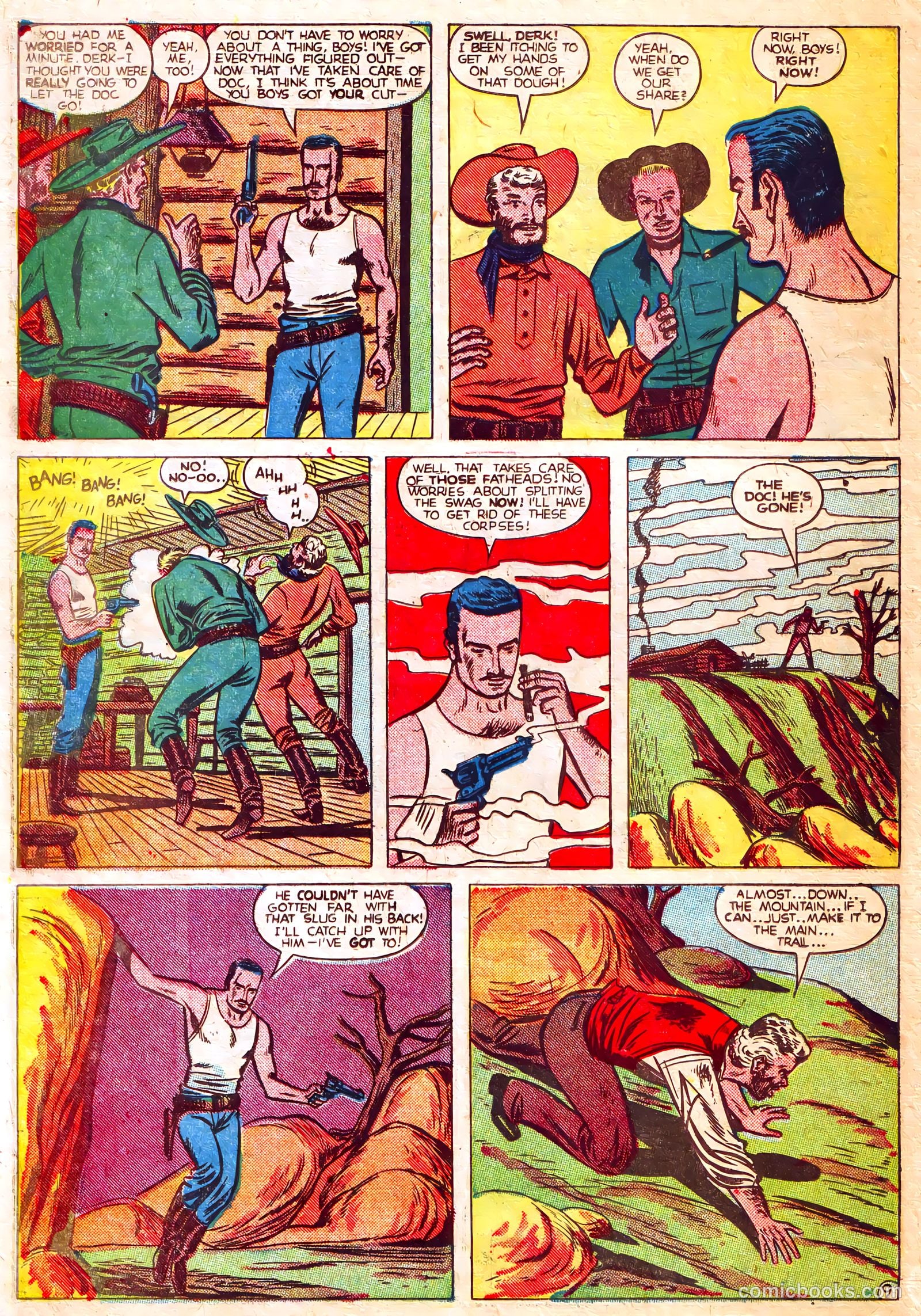 Black Diamond Western #16 (1949, Lev Gleason Publications, Inc.) — page 33 of 52