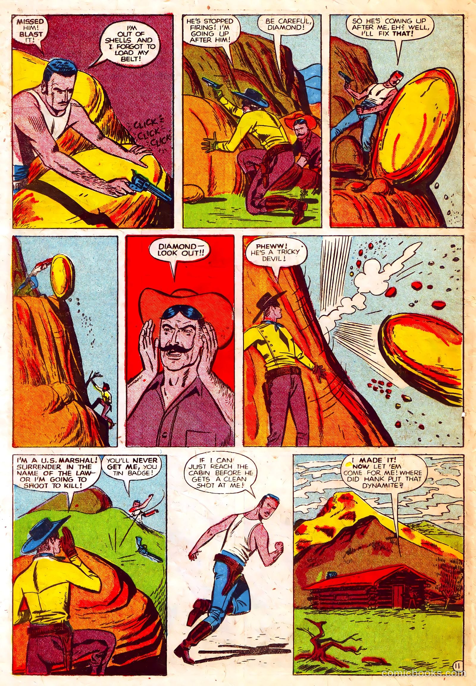 Black Diamond Western #16 (1949, Lev Gleason Publications, Inc.) — page 35 of 52