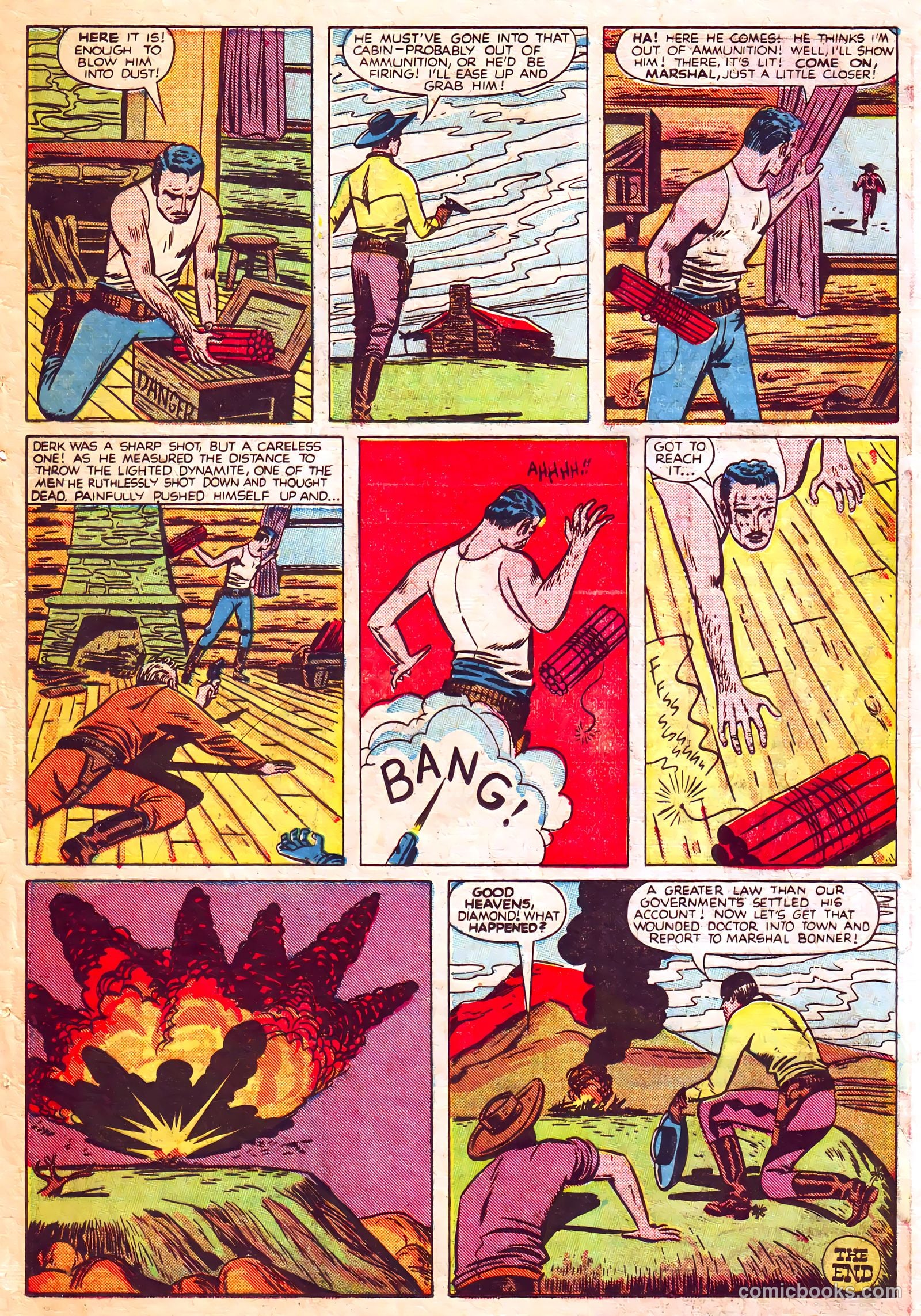Black Diamond Western #16 (1949, Lev Gleason Publications, Inc.) — page 36 of 52