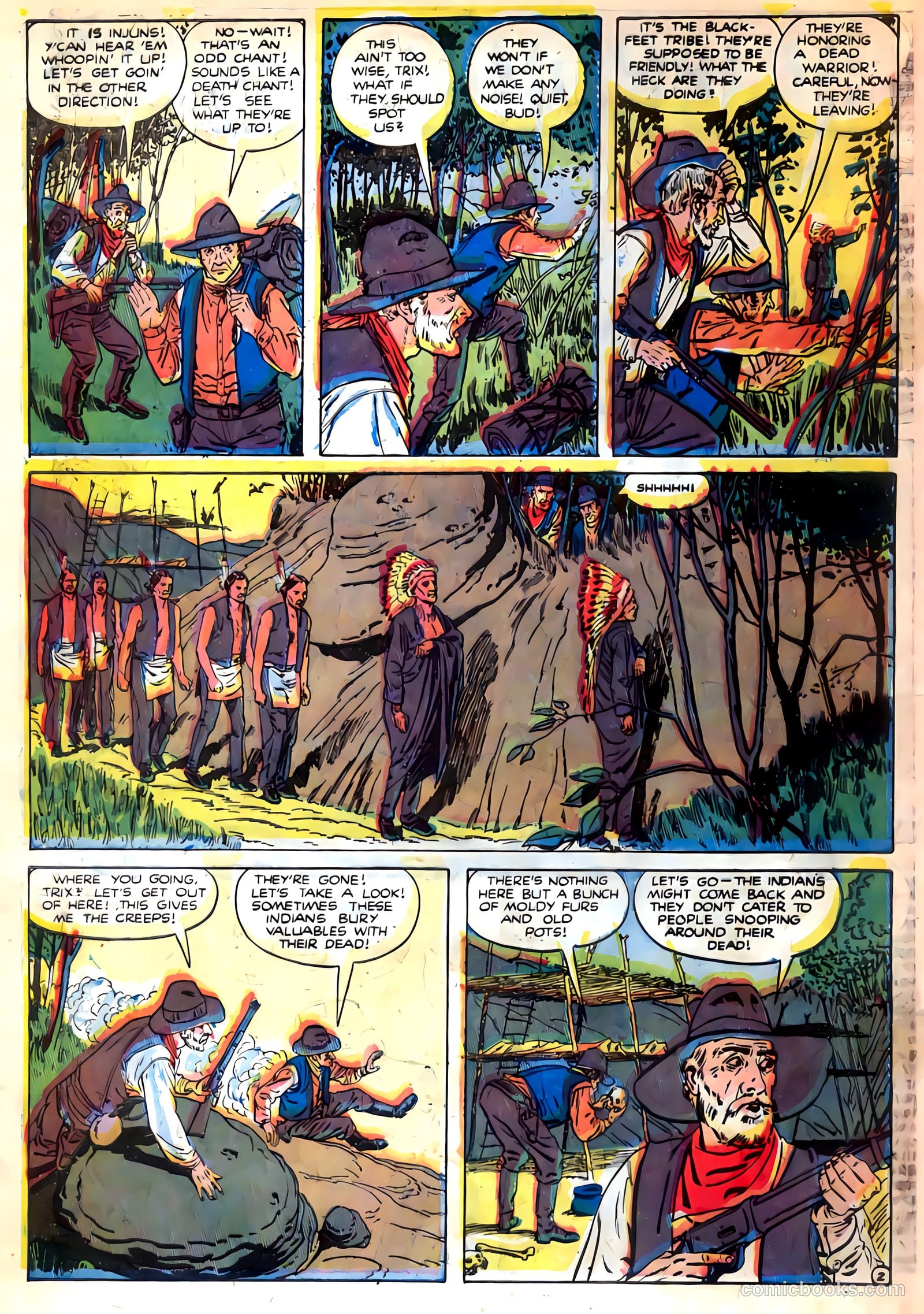 Black Diamond Western #25 (1949, Lev Gleason Publications, Inc.) — page 5 of 53