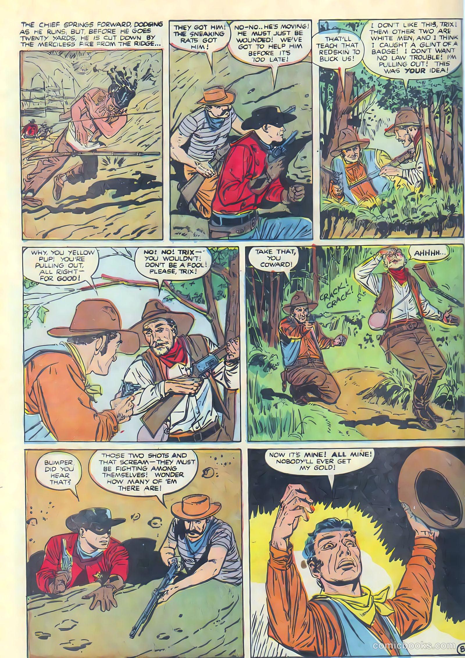 Black Diamond Western #25 (1949, Lev Gleason Publications, Inc.) — page 11 of 53
