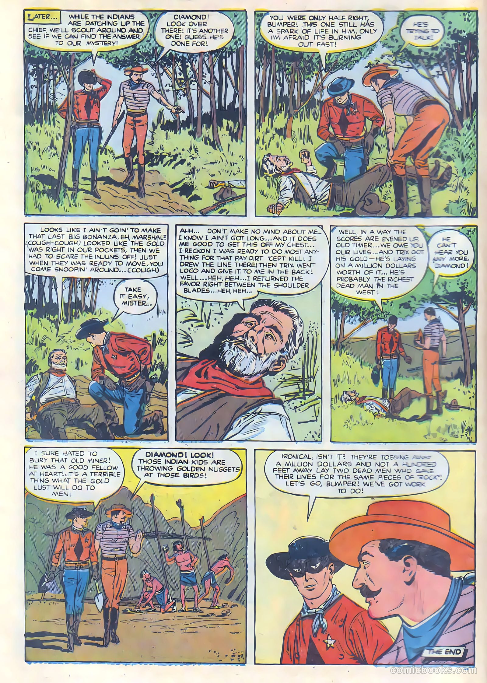 Black Diamond Western #25 (1949, Lev Gleason Publications, Inc.) — page 13 of 53