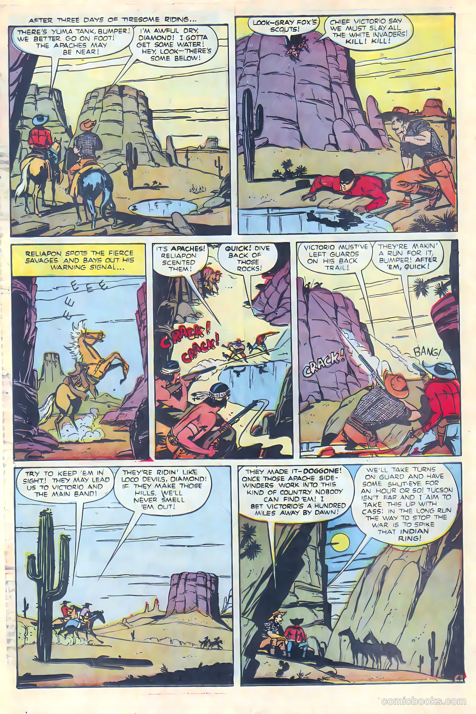 Black Diamond Western #25 (1949, Lev Gleason Publications, Inc.) — page 20 of 53