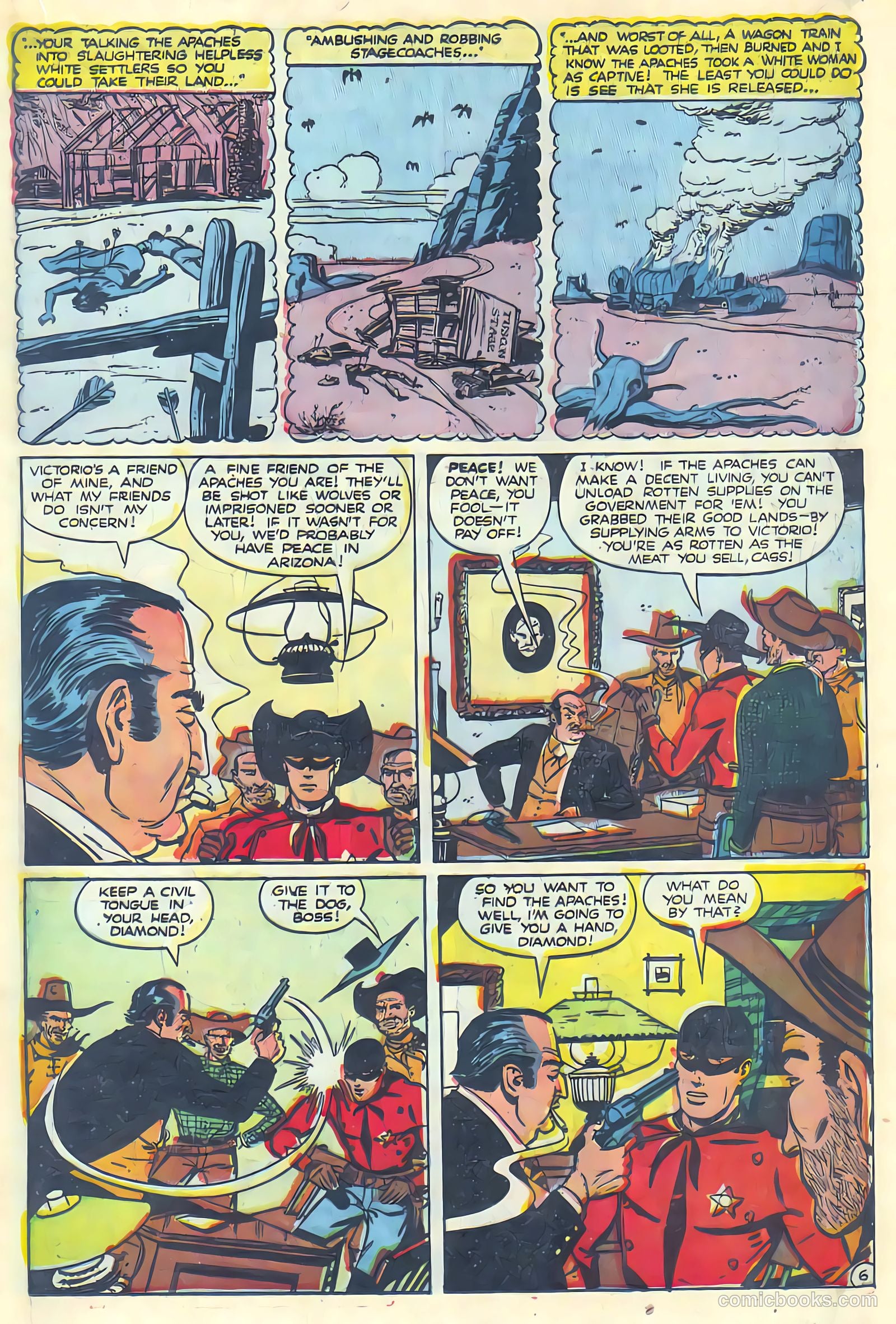 Black Diamond Western #25 (1949, Lev Gleason Publications, Inc.) — page 22 of 53
