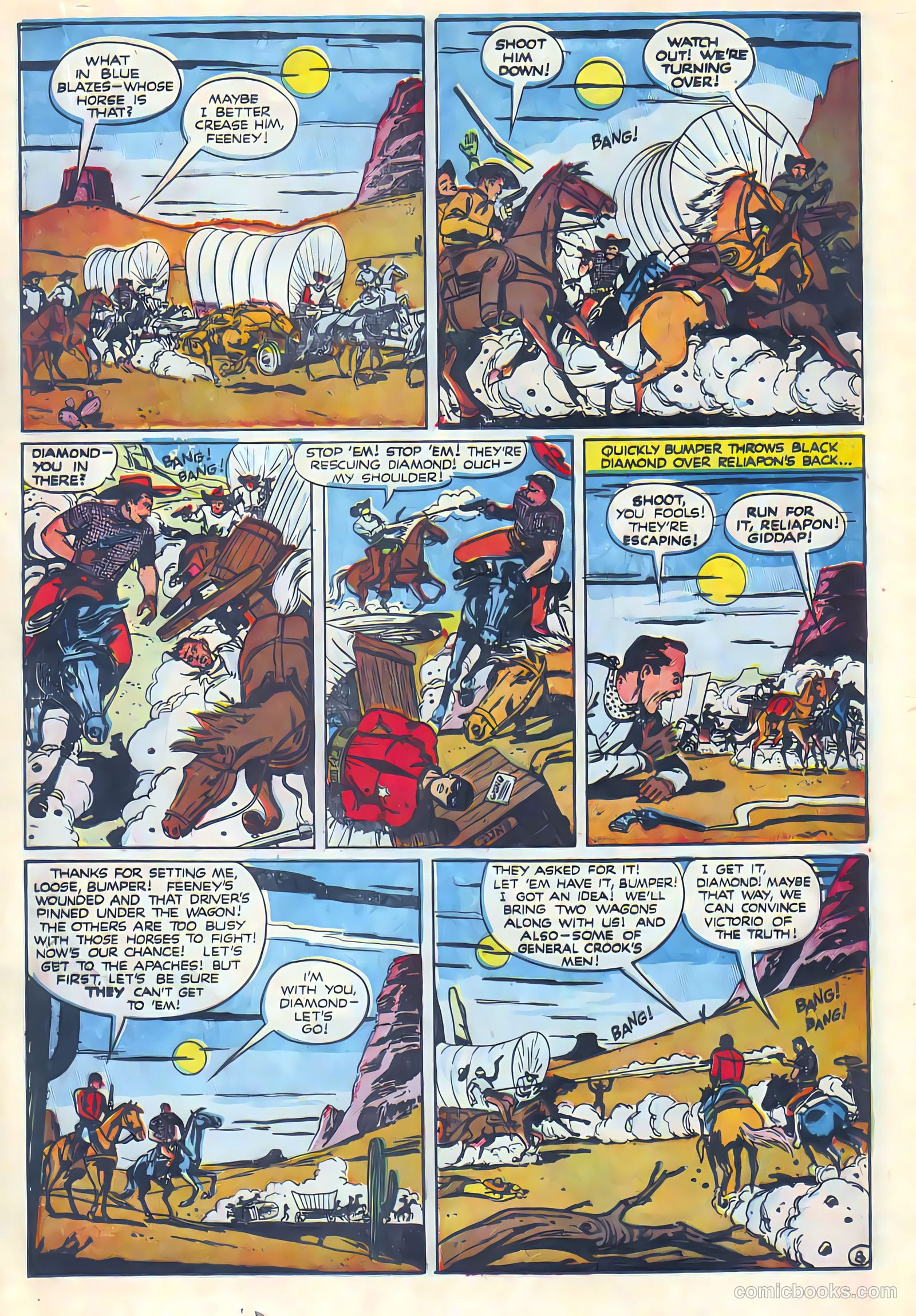 Black Diamond Western #25 (1949, Lev Gleason Publications, Inc.) — page 24 of 53