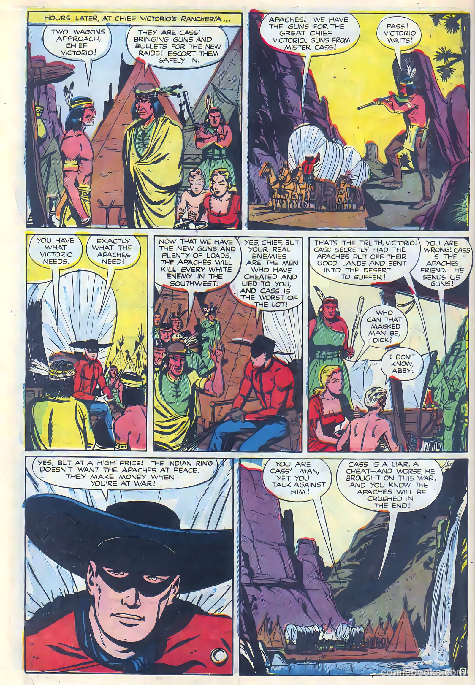 Black Diamond Western #25 (1949, Lev Gleason Publications, Inc.) — page 25 of 53