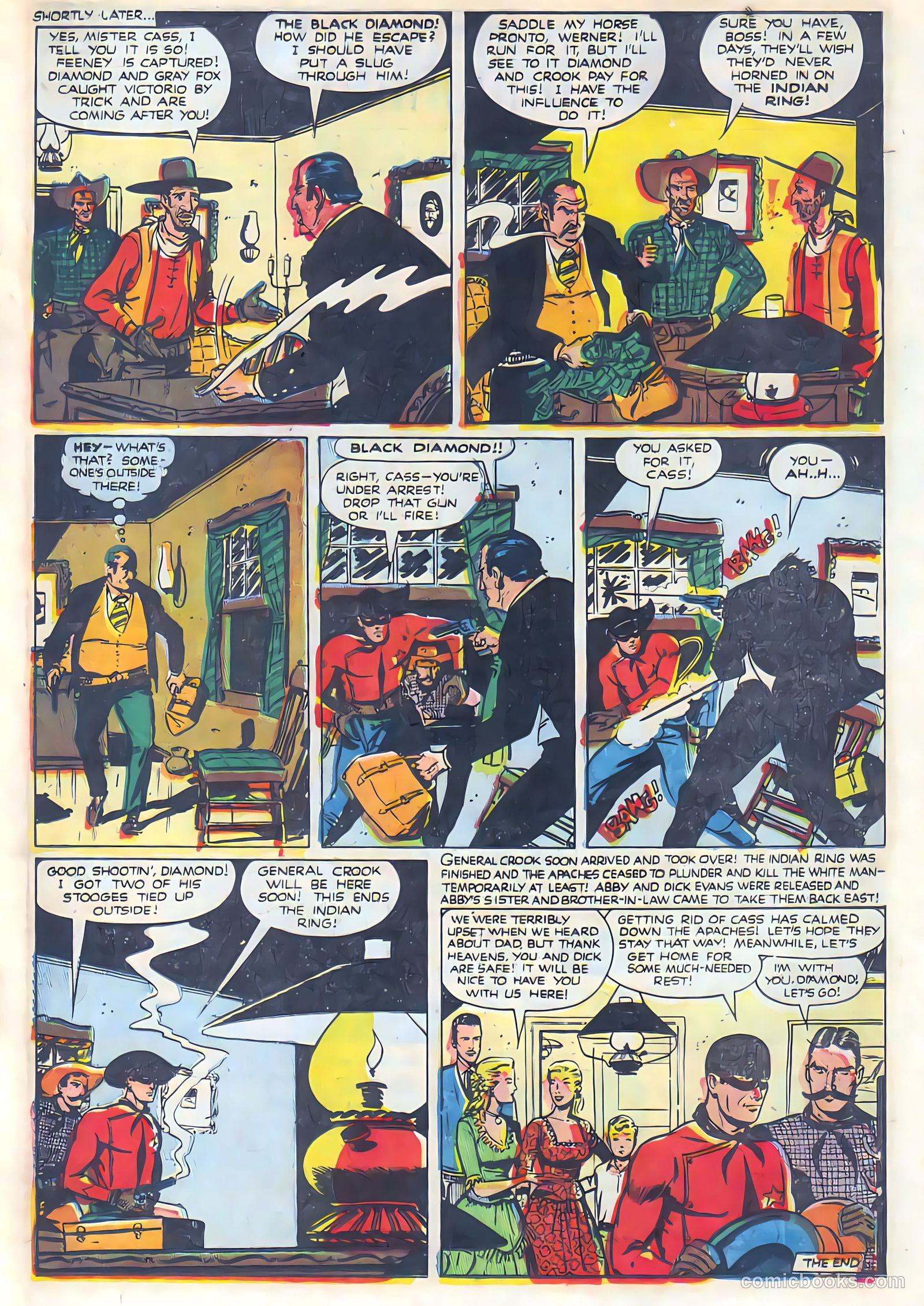 Black Diamond Western #25 (1949, Lev Gleason Publications, Inc.) — page 28 of 53
