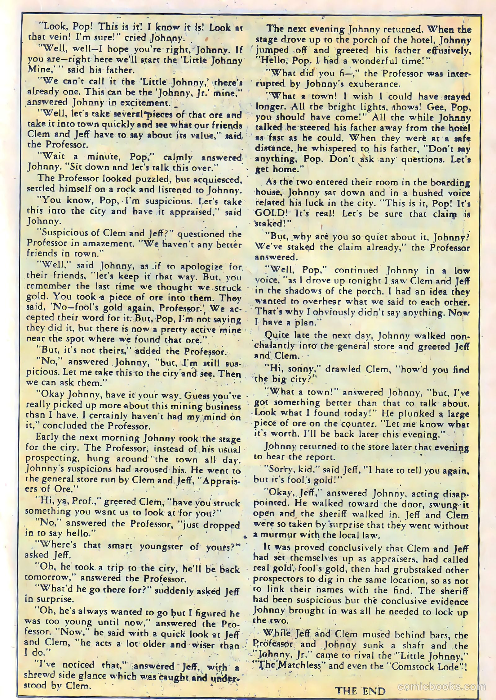 Black Diamond Western #25 (1949, Lev Gleason Publications, Inc.) — page 32 of 53