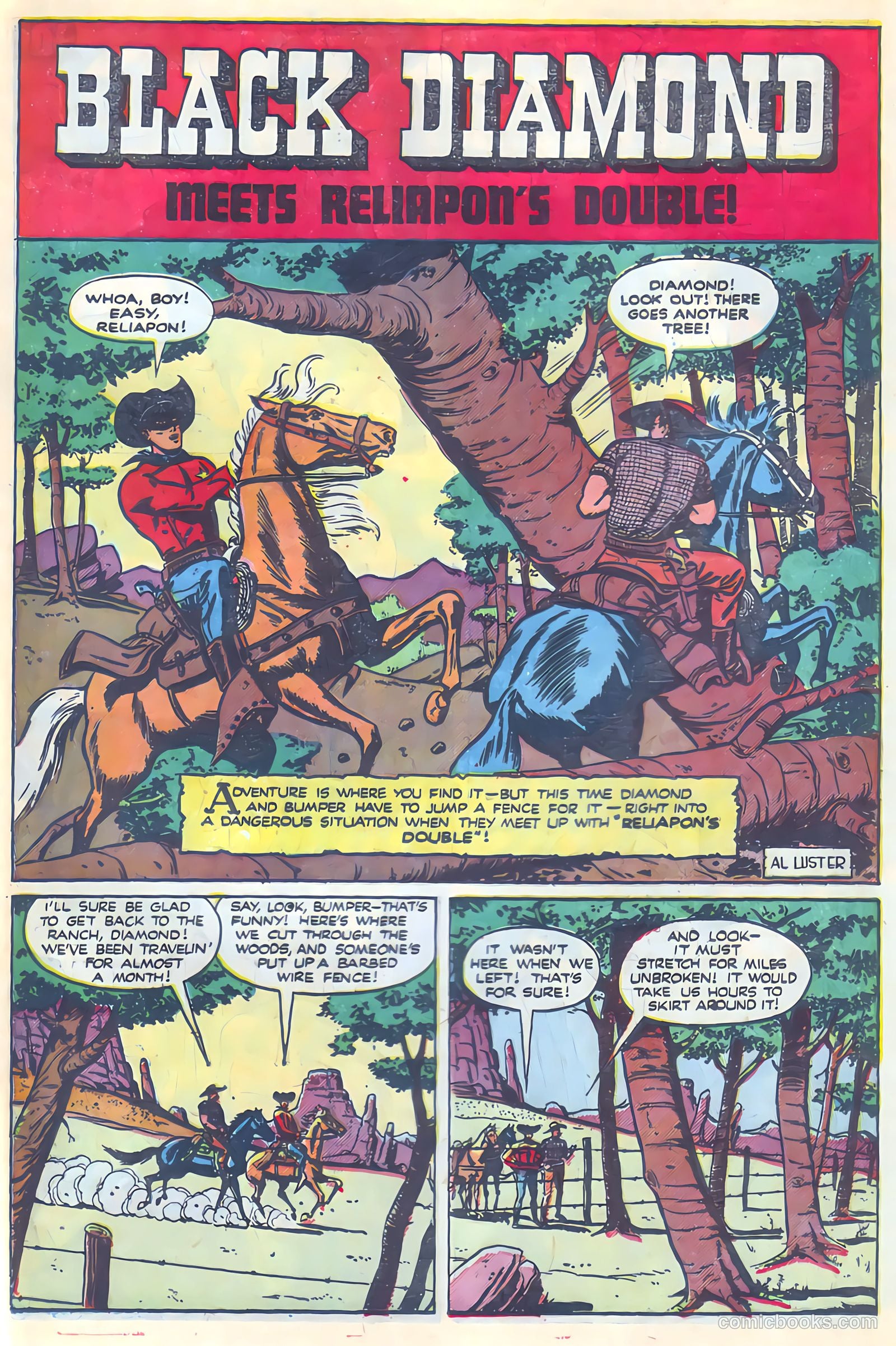 Black Diamond Western #25 (1949, Lev Gleason Publications, Inc.) — page 34 of 53