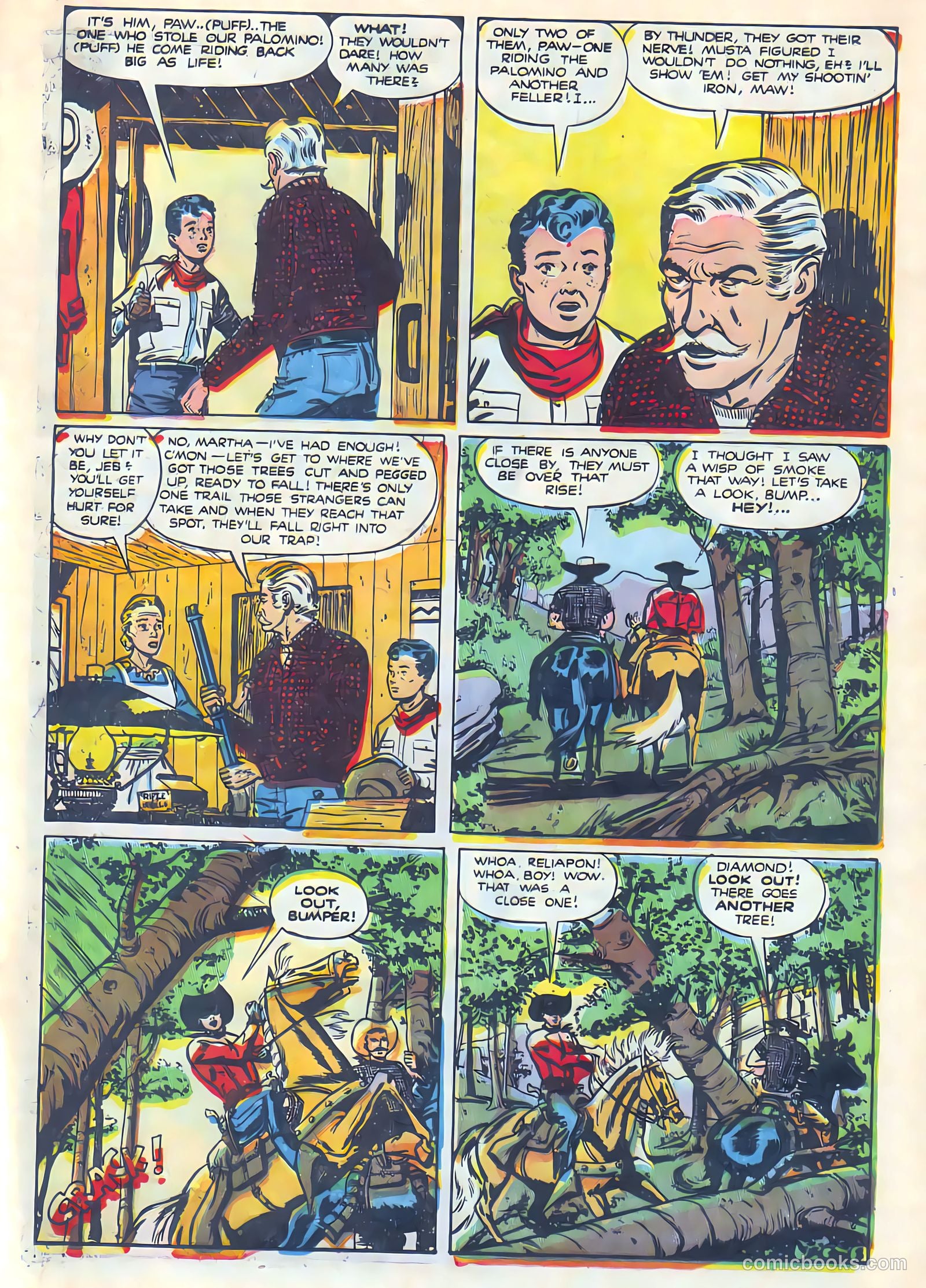 Black Diamond Western #25 (1949, Lev Gleason Publications, Inc.) — page 36 of 53