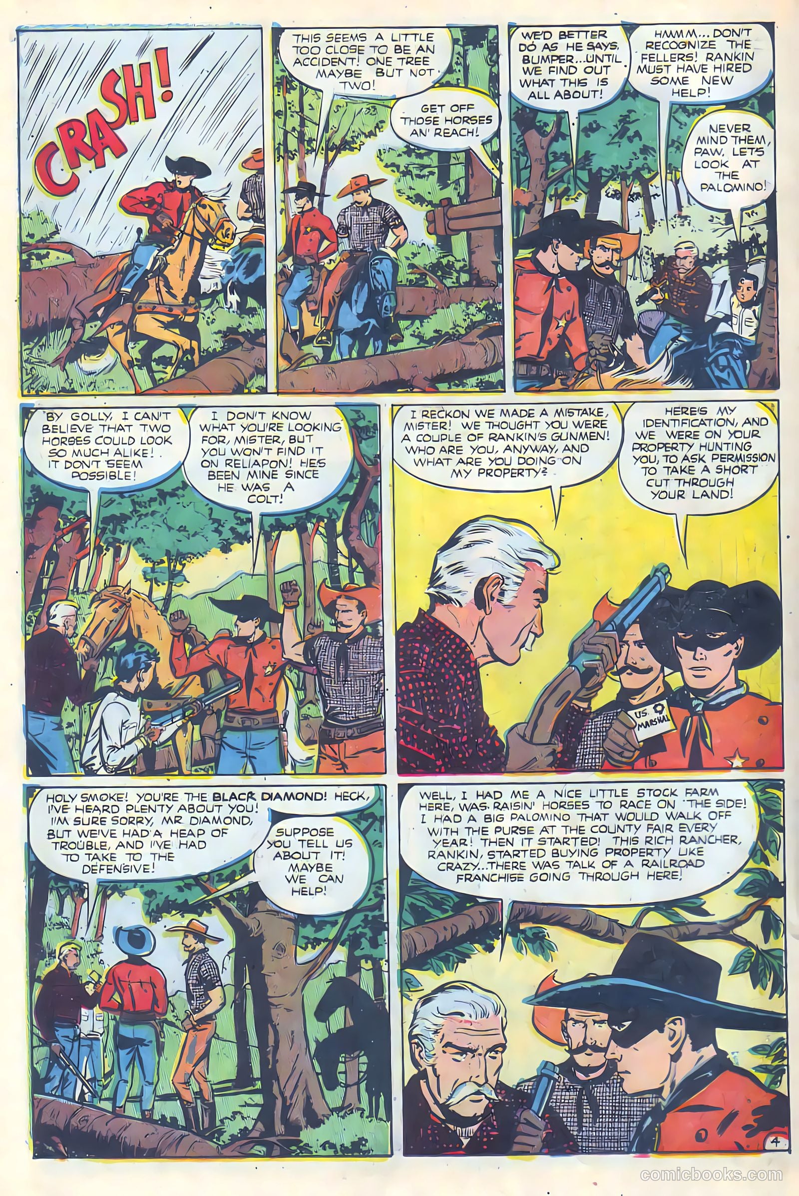 Black Diamond Western #25 (1949, Lev Gleason Publications, Inc.) — page 37 of 53