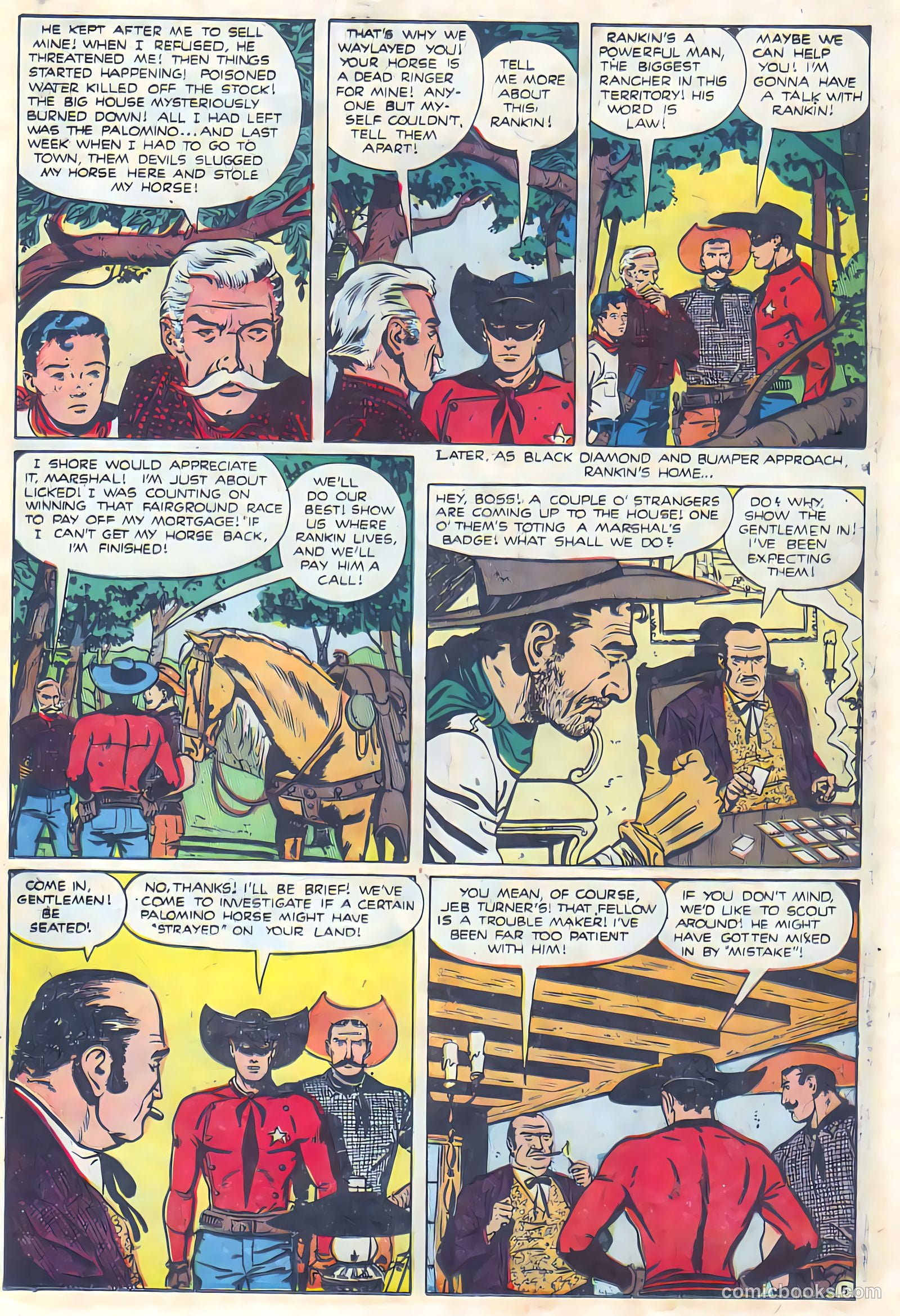 Black Diamond Western #25 (1949, Lev Gleason Publications, Inc.) — page 38 of 53