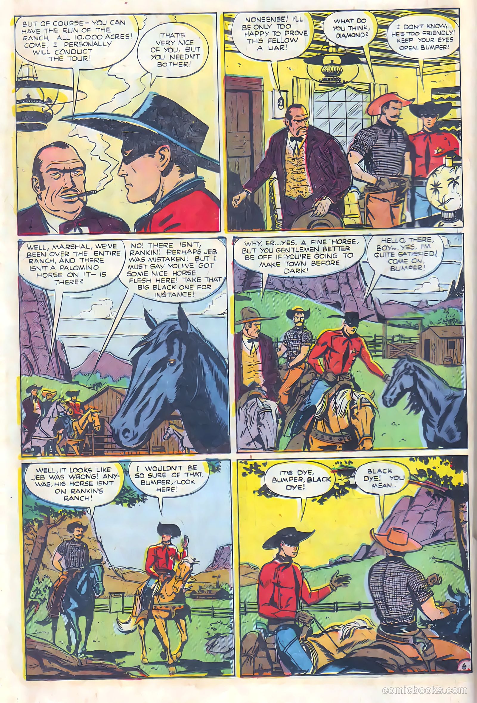 Black Diamond Western #25 (1949, Lev Gleason Publications, Inc.) — page 39 of 53