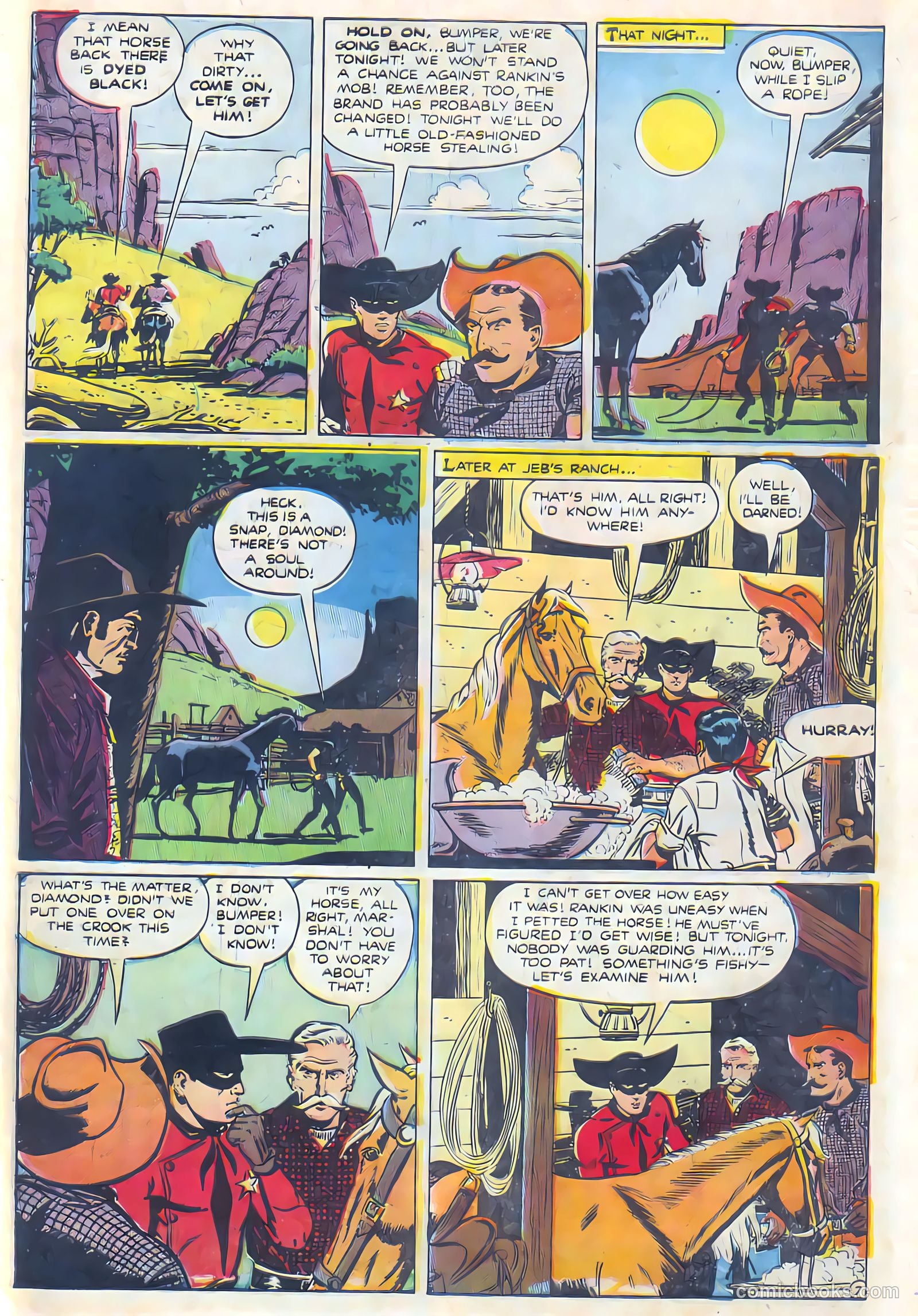 Black Diamond Western #25 (1949, Lev Gleason Publications, Inc.) — page 40 of 53