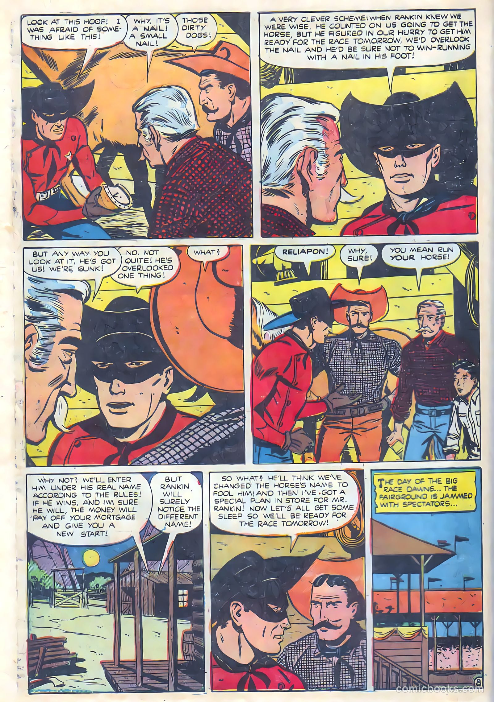 Black Diamond Western #25 (1949, Lev Gleason Publications, Inc.) — page 41 of 53