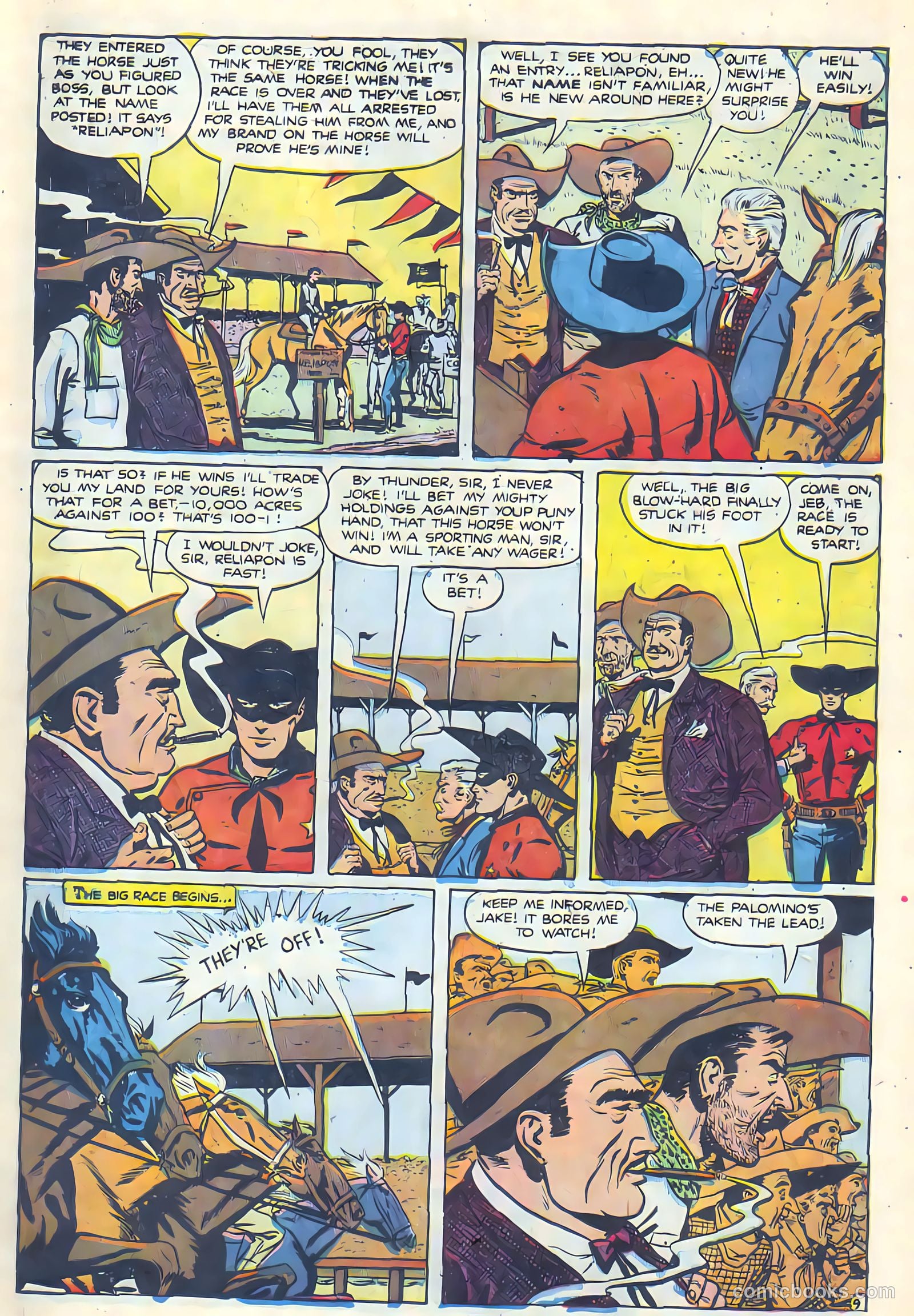 Black Diamond Western #25 (1949, Lev Gleason Publications, Inc.) — page 42 of 53