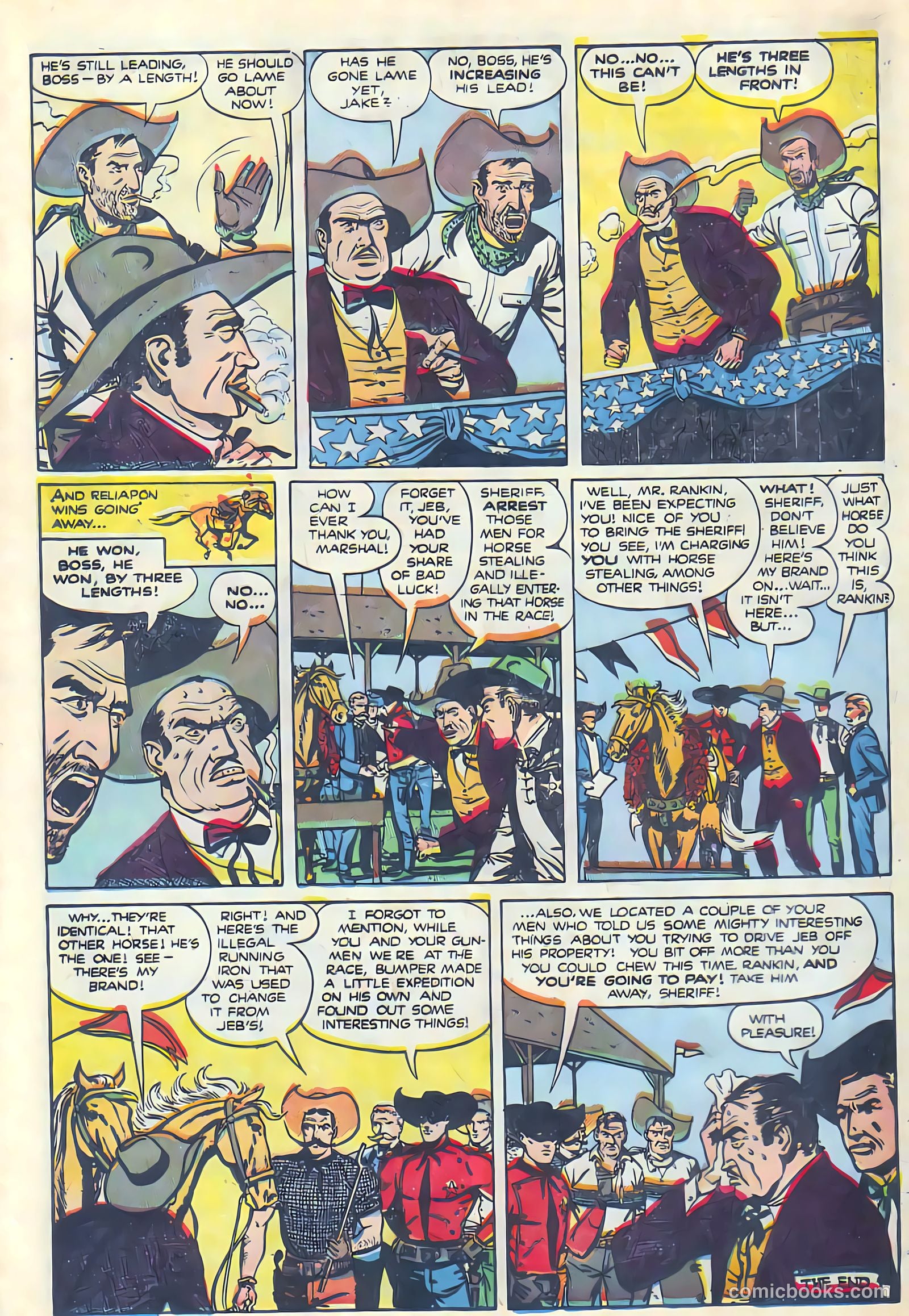 Black Diamond Western #25 (1949, Lev Gleason Publications, Inc.) — page 43 of 53