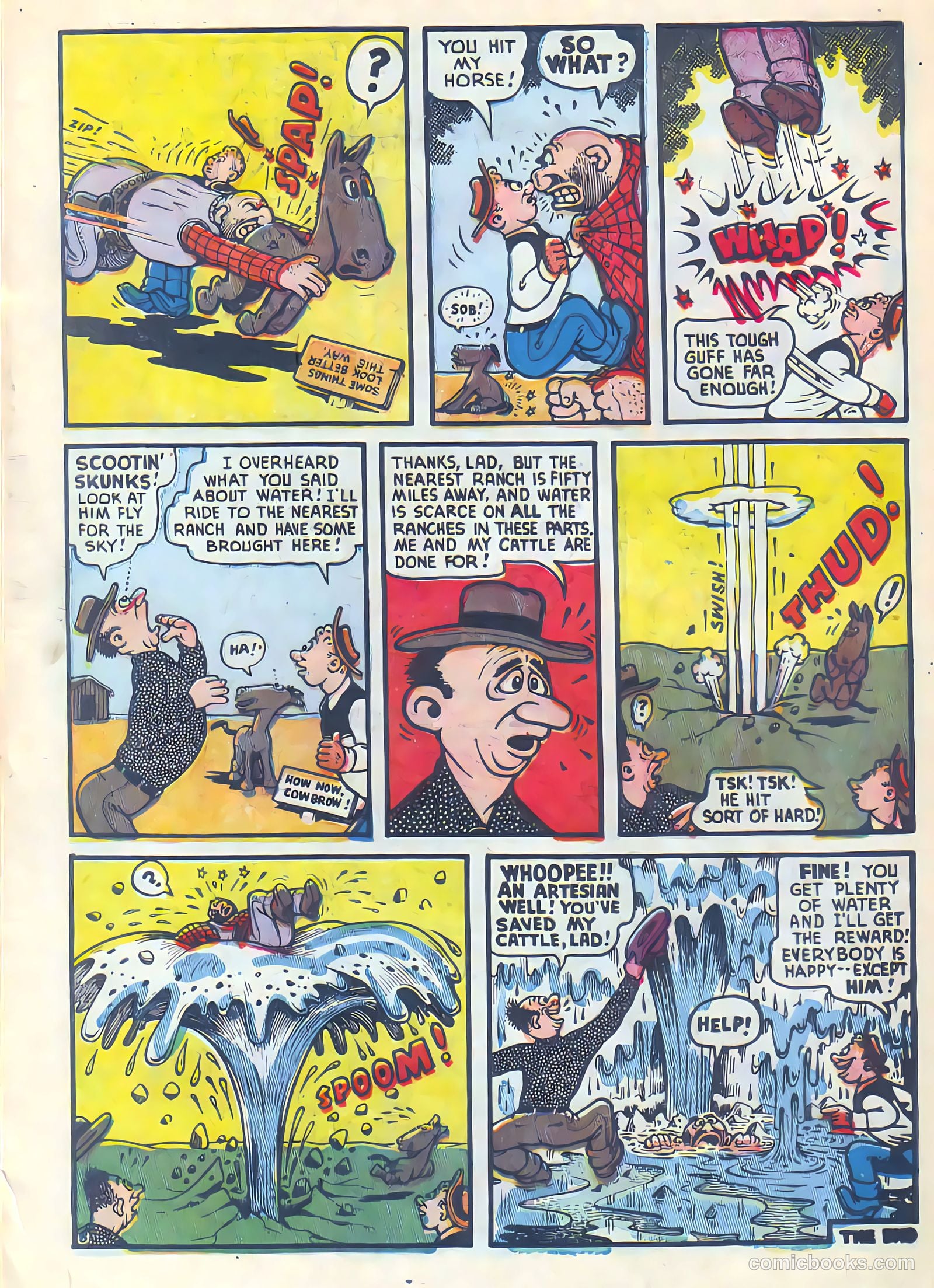Black Diamond Western #25 (1949, Lev Gleason Publications, Inc.) — page 49 of 53
