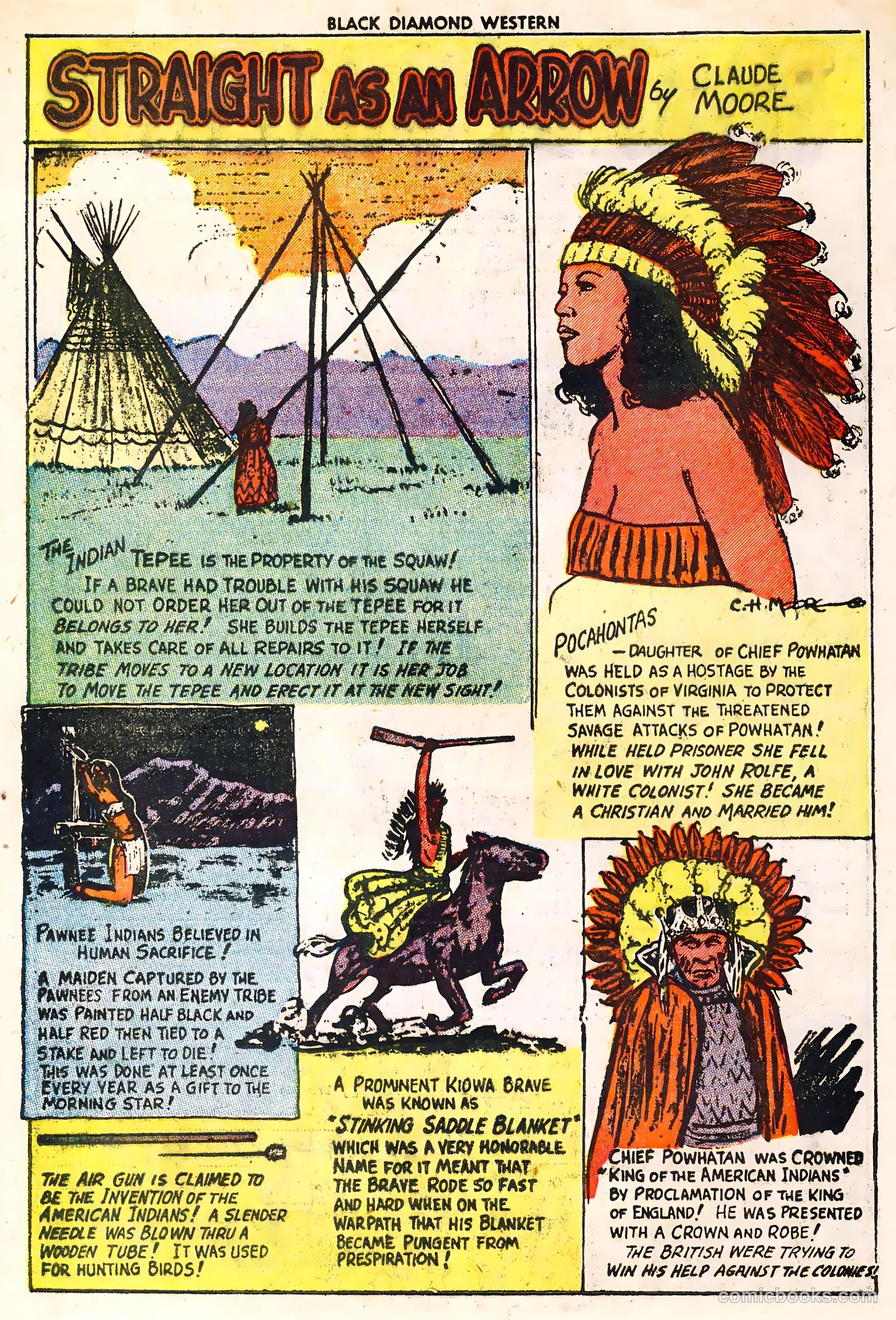 Black Diamond Western #32 (1949, Lev Gleason Publications, Inc.) — page 12 of 36