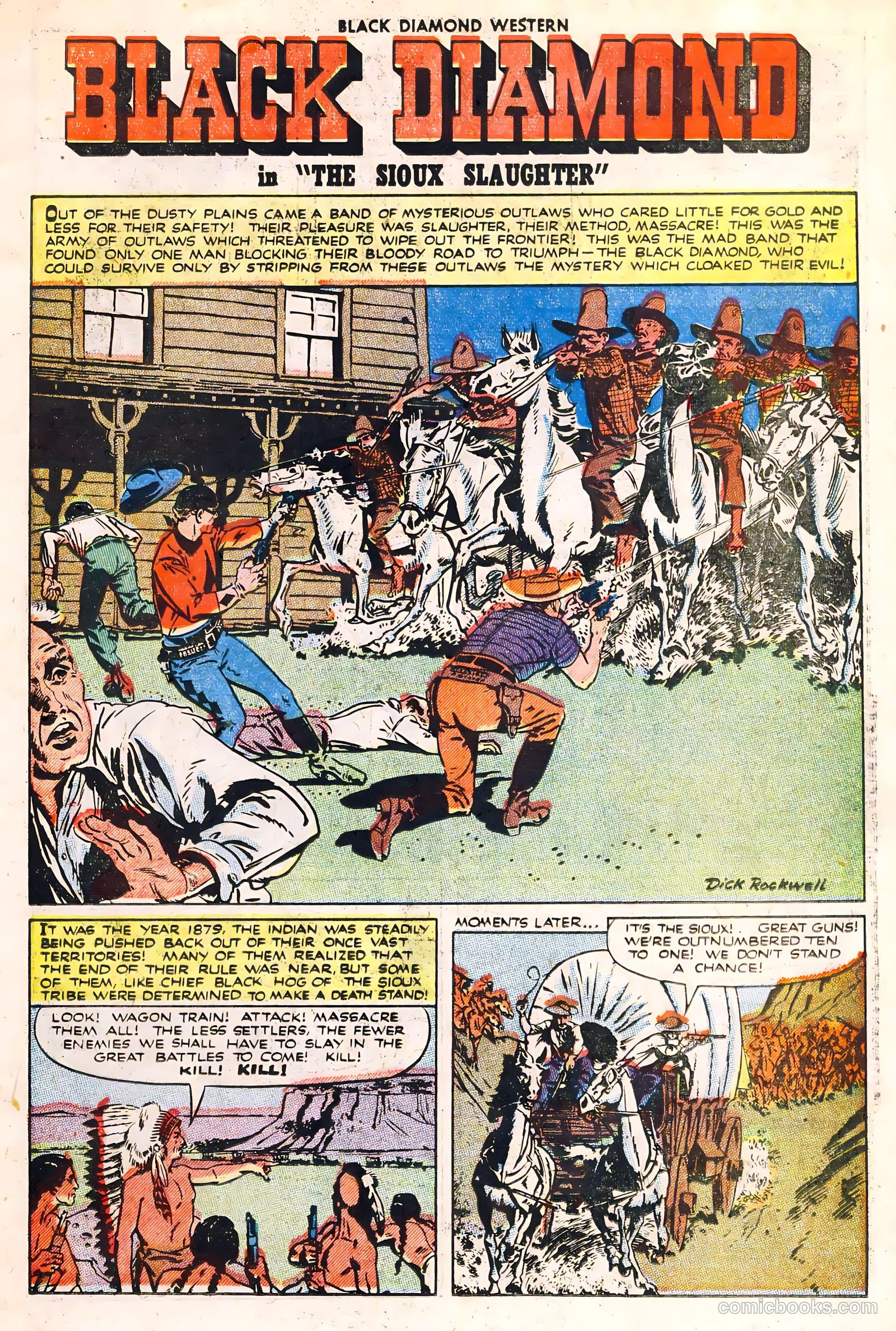 Black Diamond Western #32 (1949, Lev Gleason Publications, Inc.) — page 13 of 36