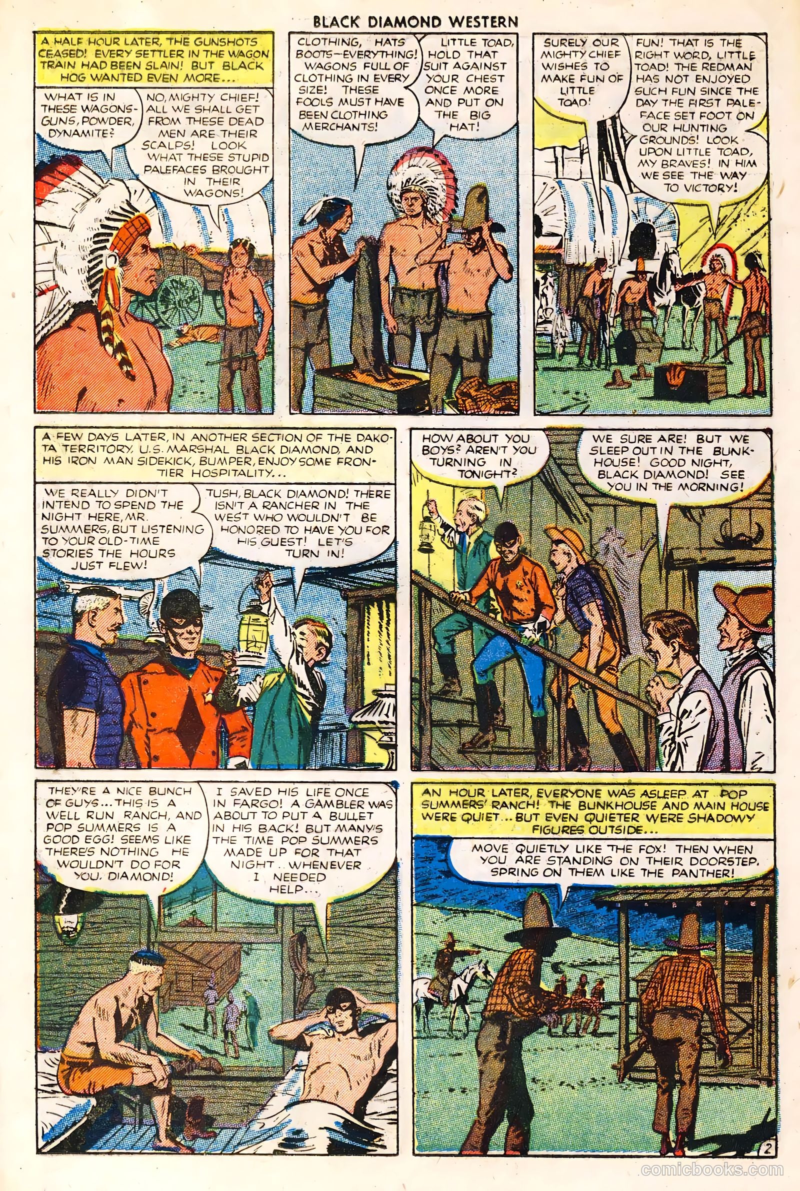 Black Diamond Western #32 (1949, Lev Gleason Publications, Inc.) — page 14 of 36