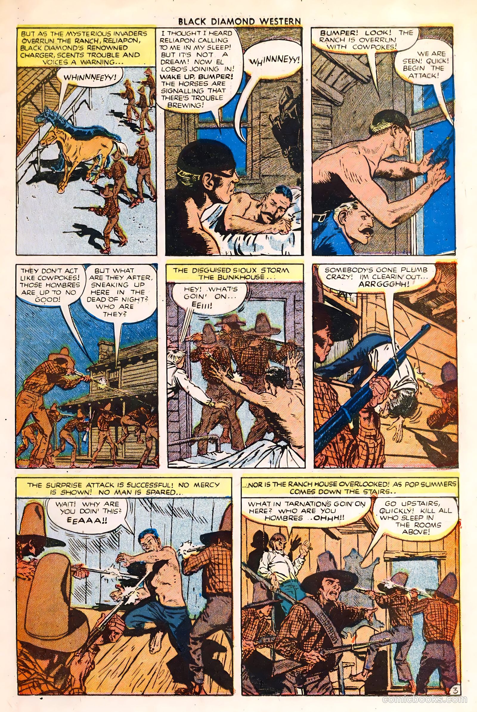 Black Diamond Western #32 (1949, Lev Gleason Publications, Inc.) — page 15 of 36