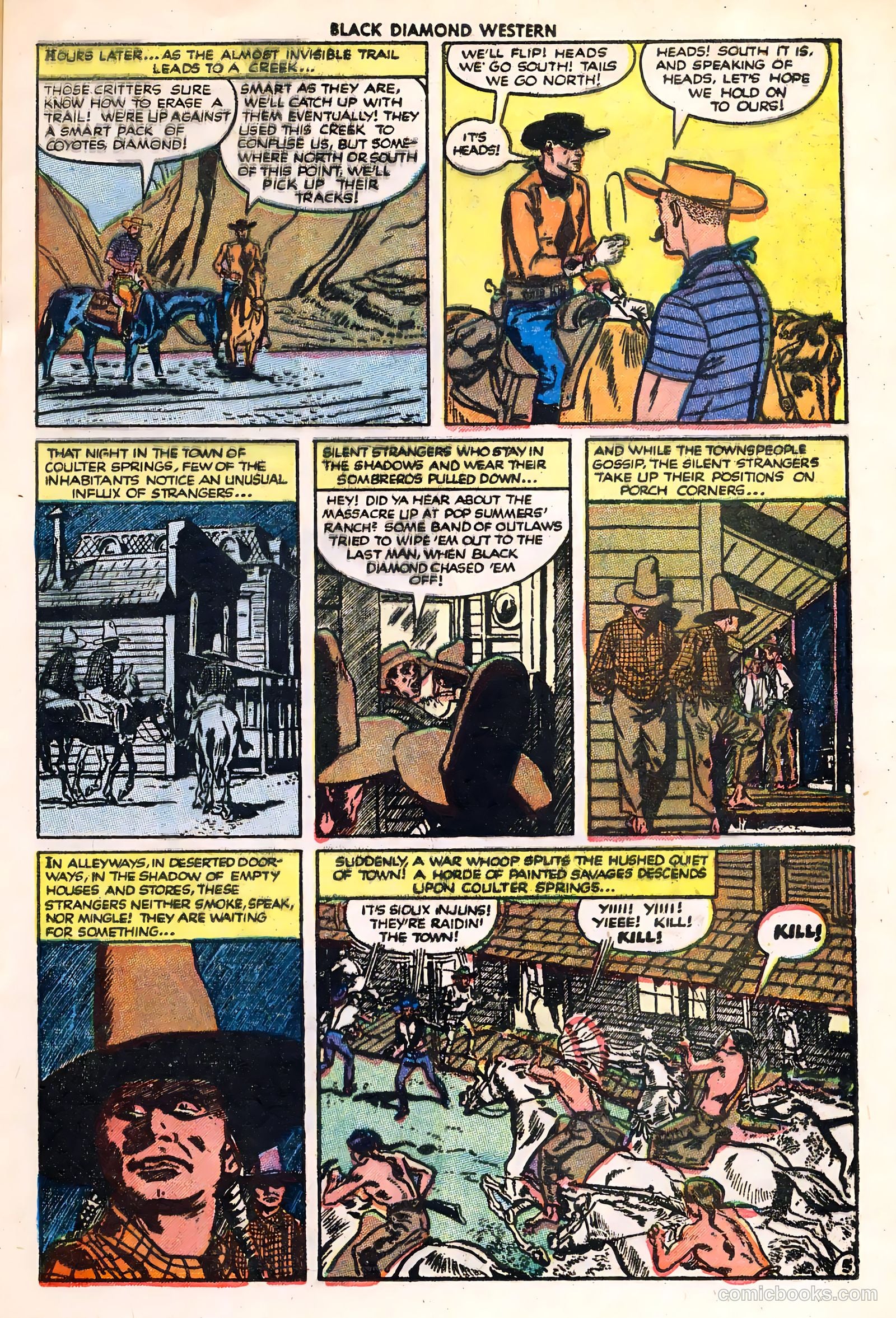 Black Diamond Western #32 (1949, Lev Gleason Publications, Inc.) — page 17 of 36