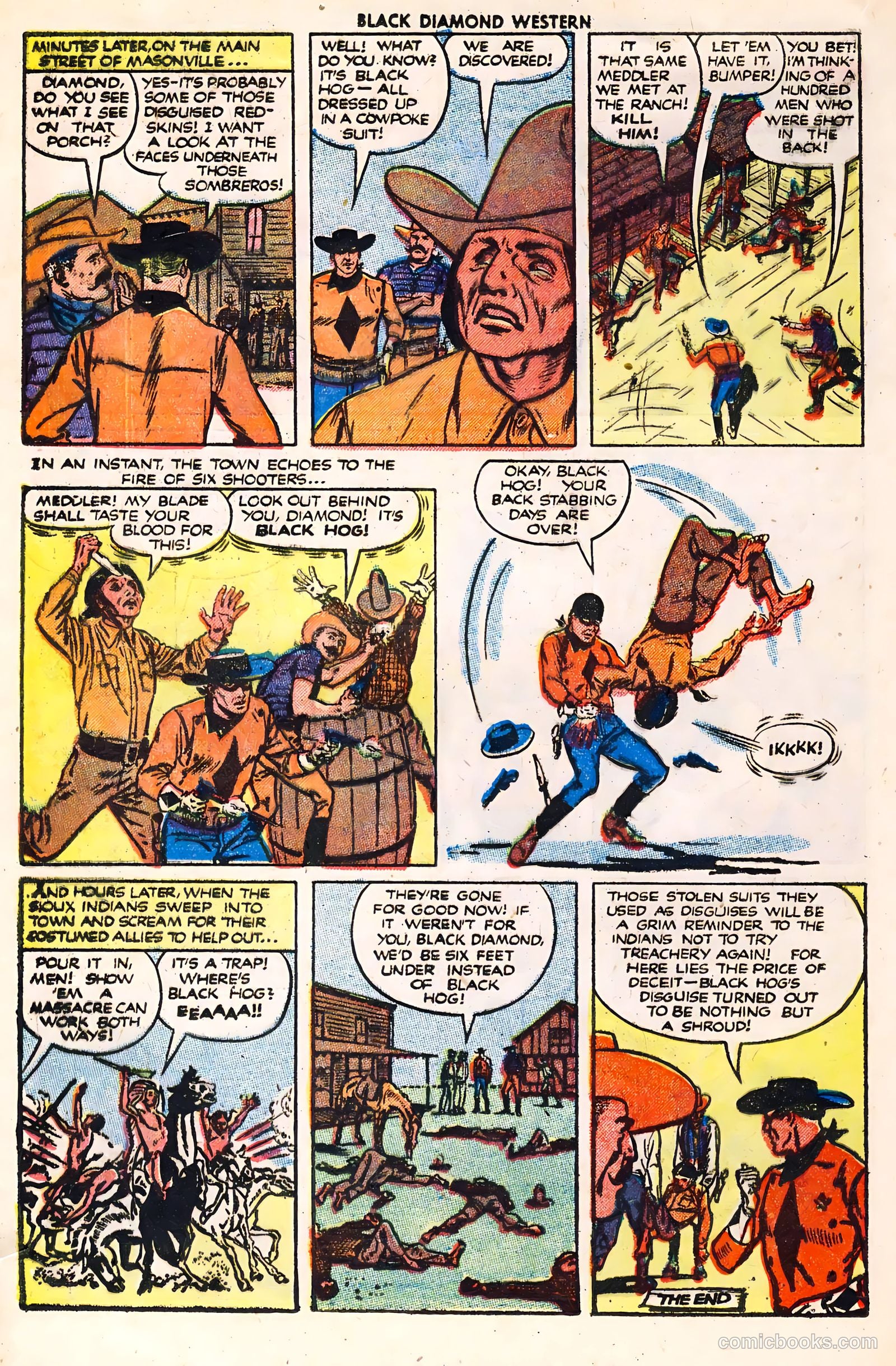 Black Diamond Western #32 (1949, Lev Gleason Publications, Inc.) — page 20 of 36