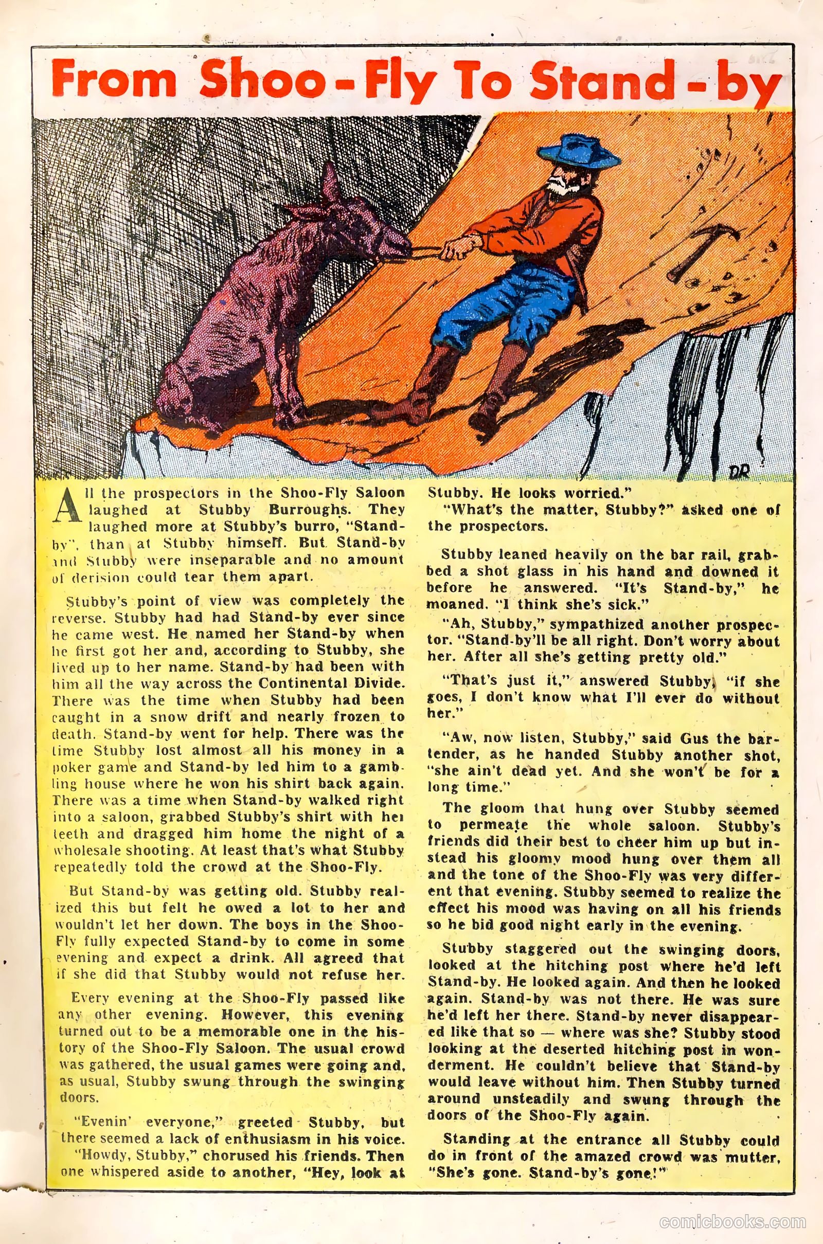 Black Diamond Western #32 (1949, Lev Gleason Publications, Inc.) — page 22 of 36