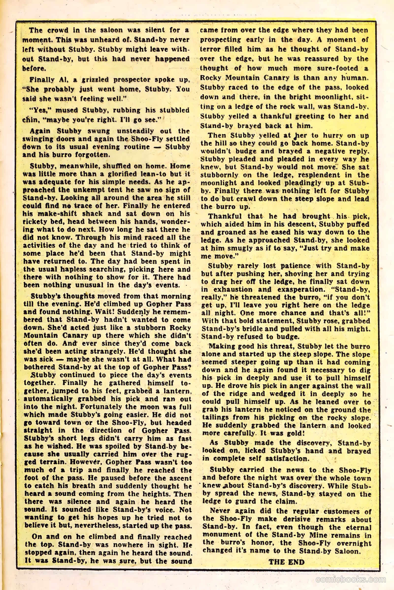 Black Diamond Western #32 (1949, Lev Gleason Publications, Inc.) — page 23 of 36