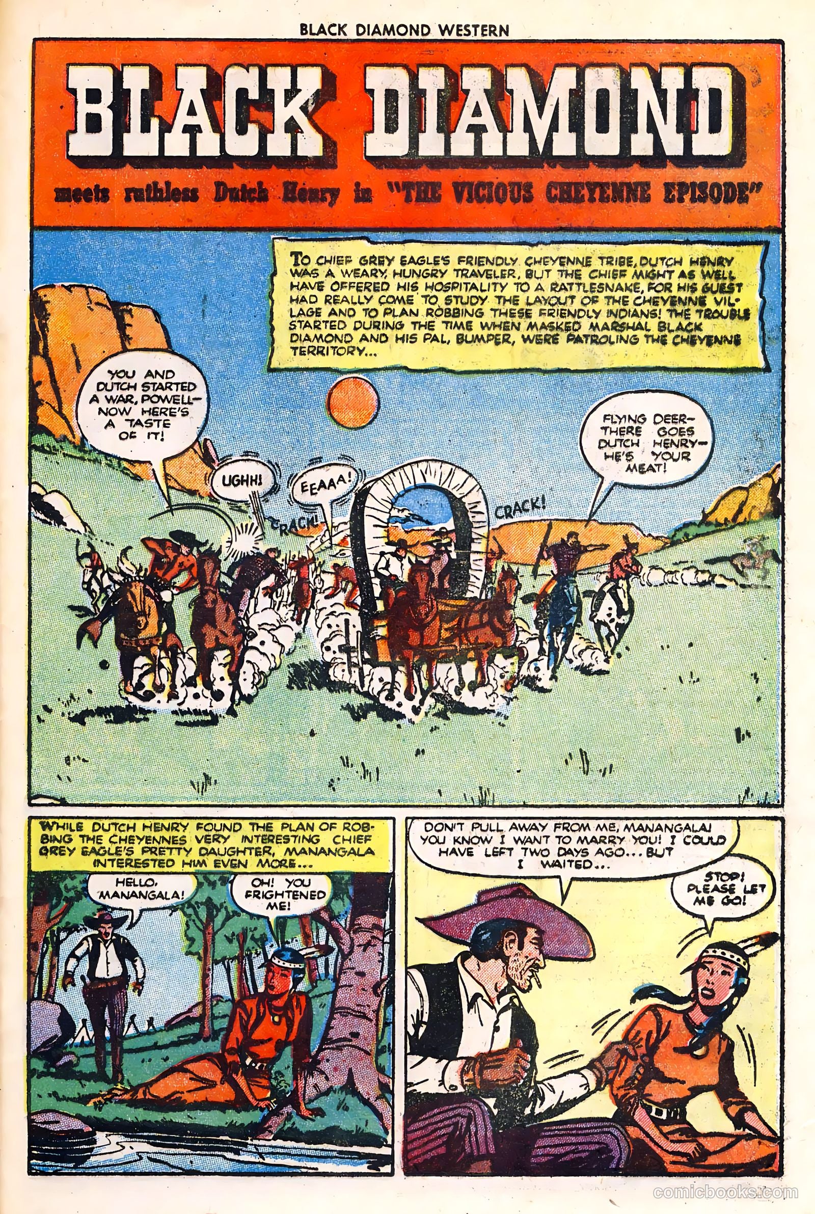 Black Diamond Western #32 (1949, Lev Gleason Publications, Inc.) — page 25 of 36