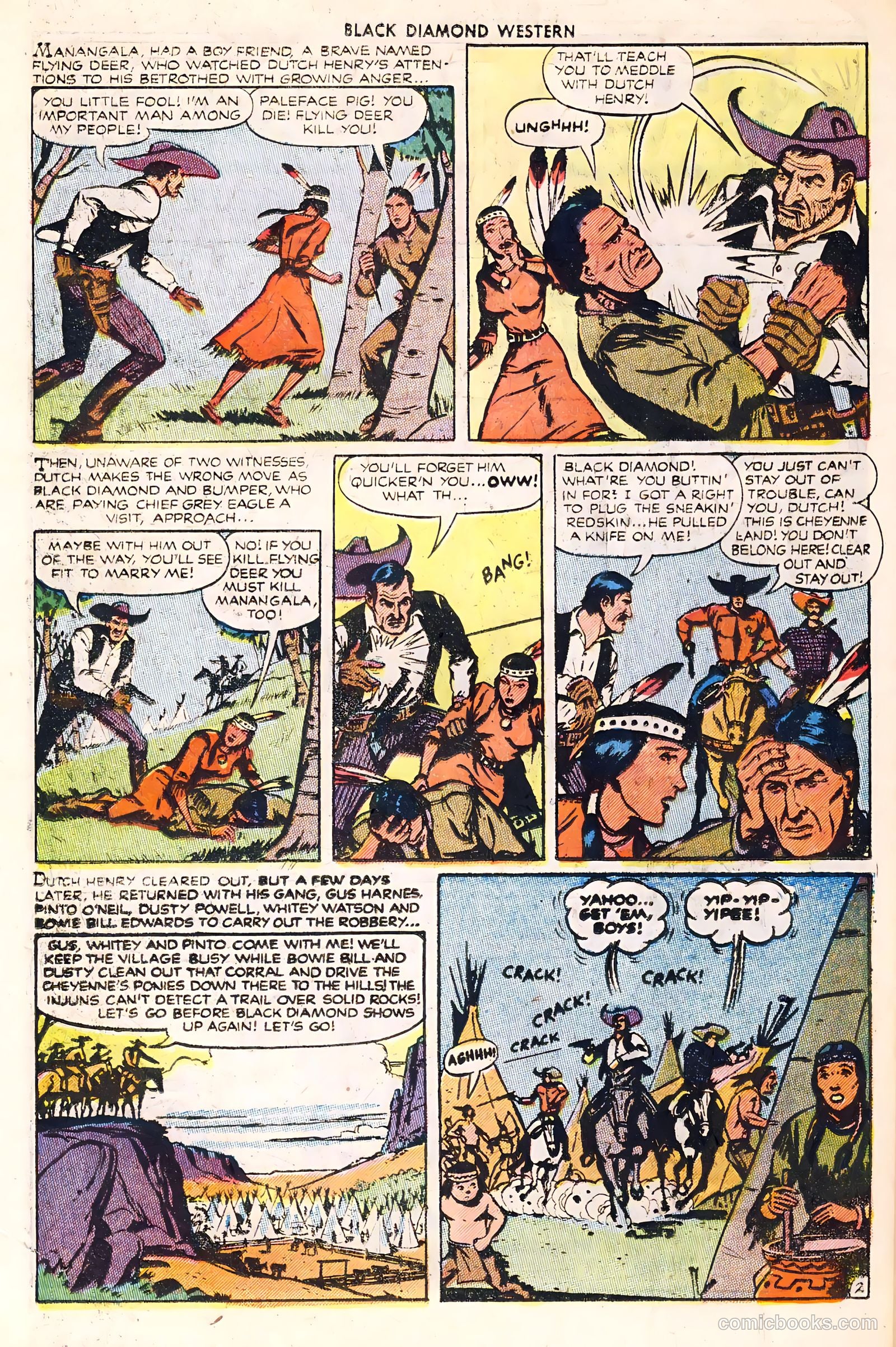 Black Diamond Western #32 (1949, Lev Gleason Publications, Inc.) — page 26 of 36