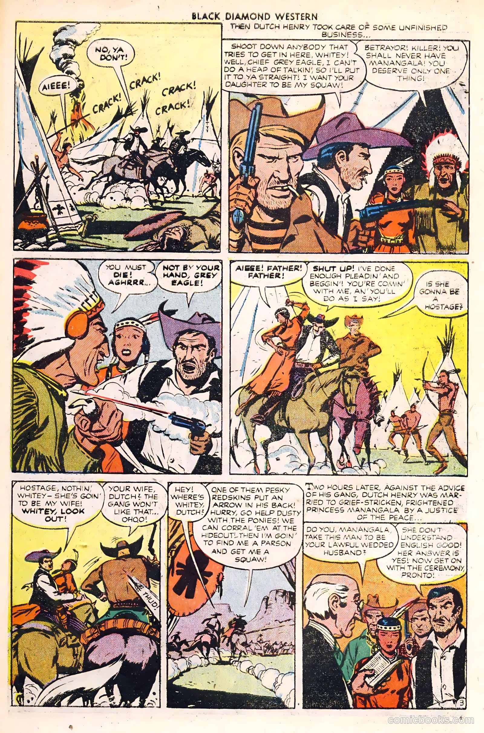 Black Diamond Western #32 (1949, Lev Gleason Publications, Inc.) — page 27 of 36